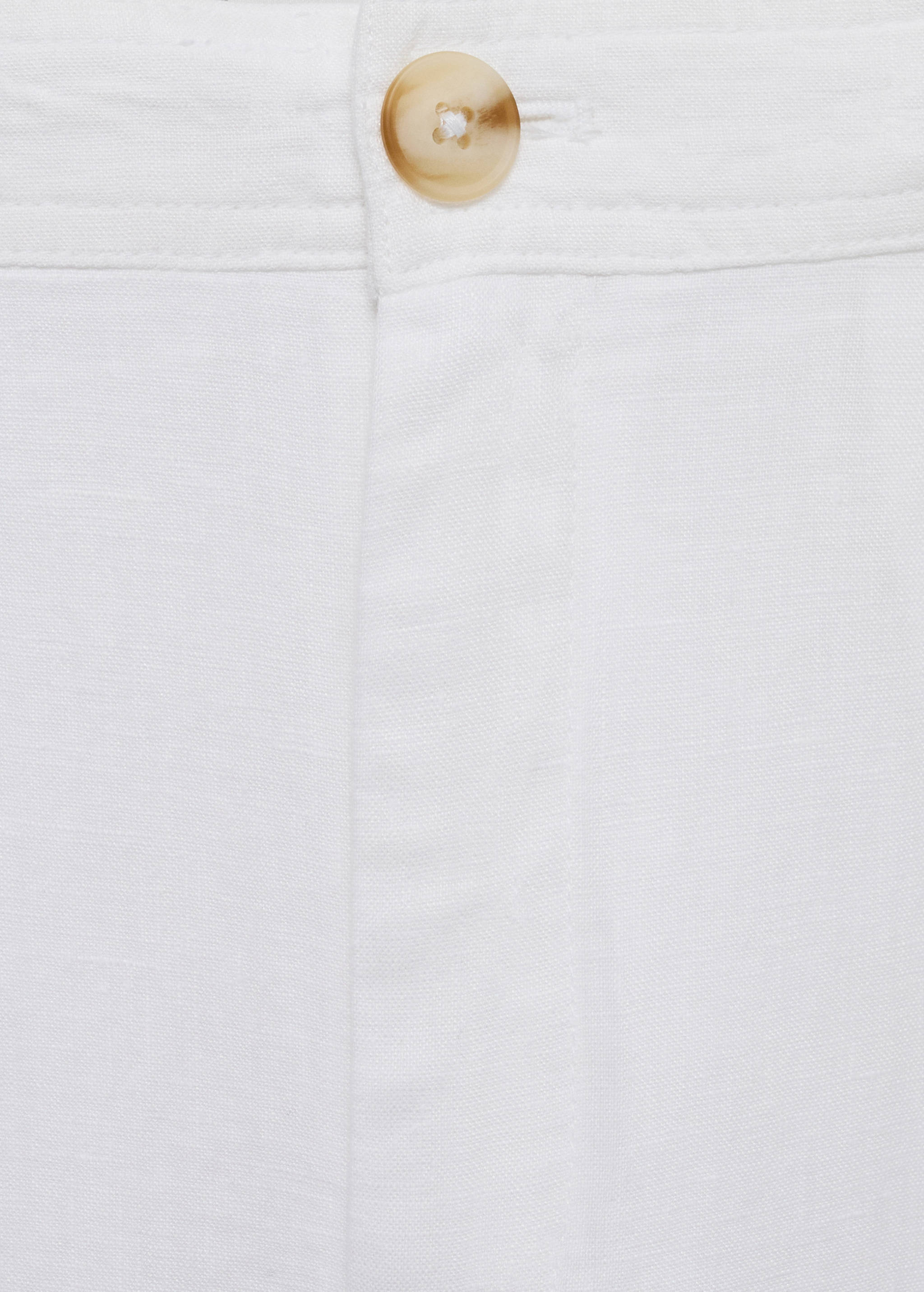 Pleated linen trousers - Details of the article 8
