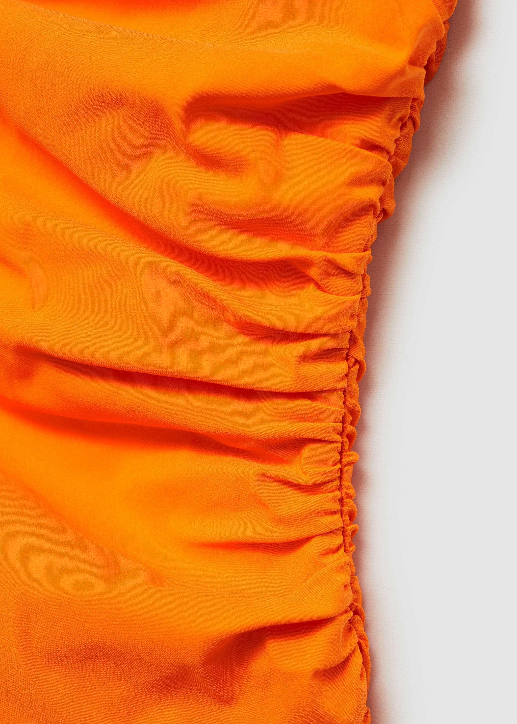 Asymmetrical pleated dress - Details of the article 0