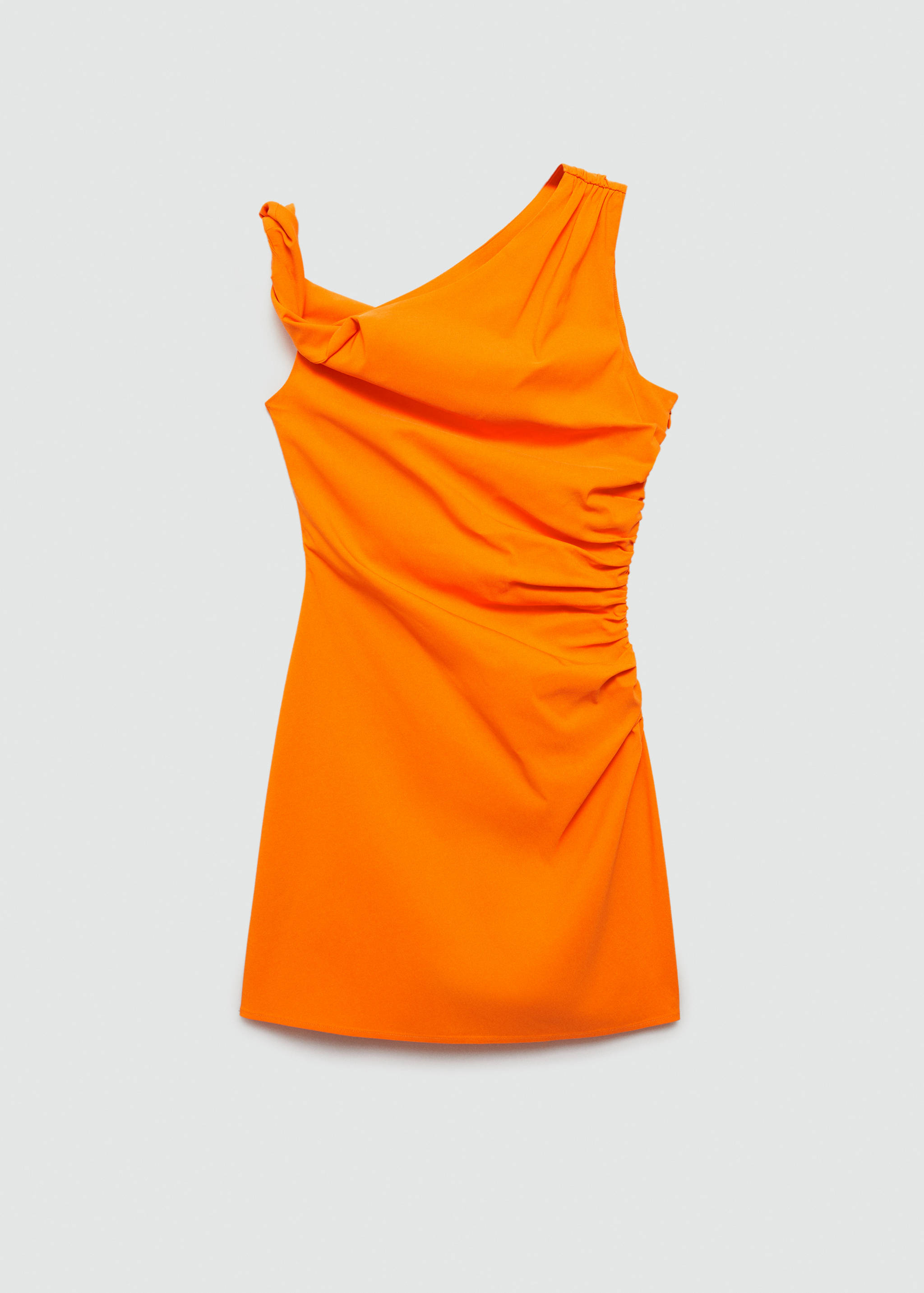 Asymmetrical pleated dress - Article without model