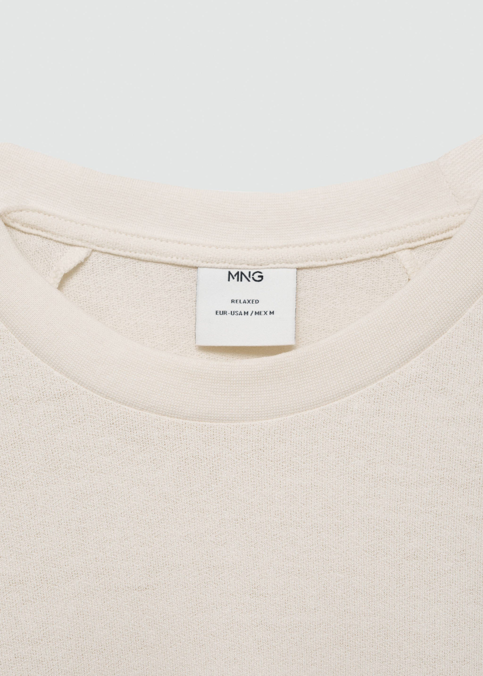 Relaxed fit cotton t-shirt - Details of the article 8