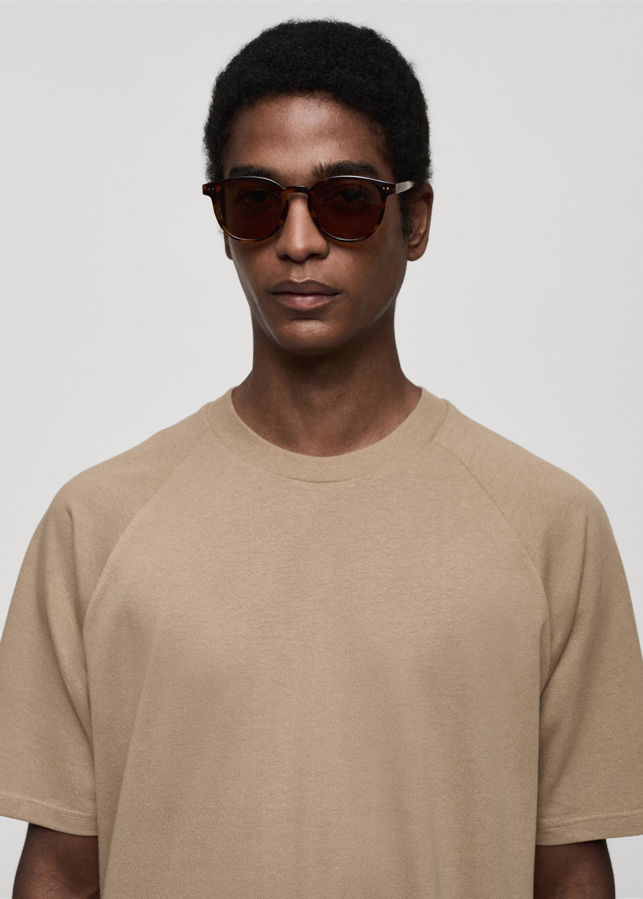 Relaxed fit cotton t-shirt - Details of the article 1