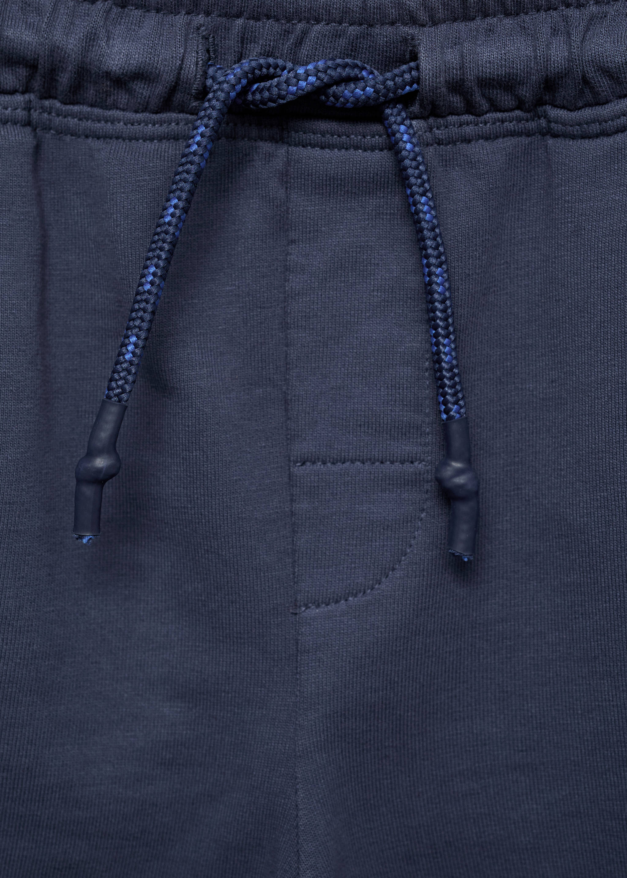 Elastic waist cotton Bermuda shorts - Details of the article 8