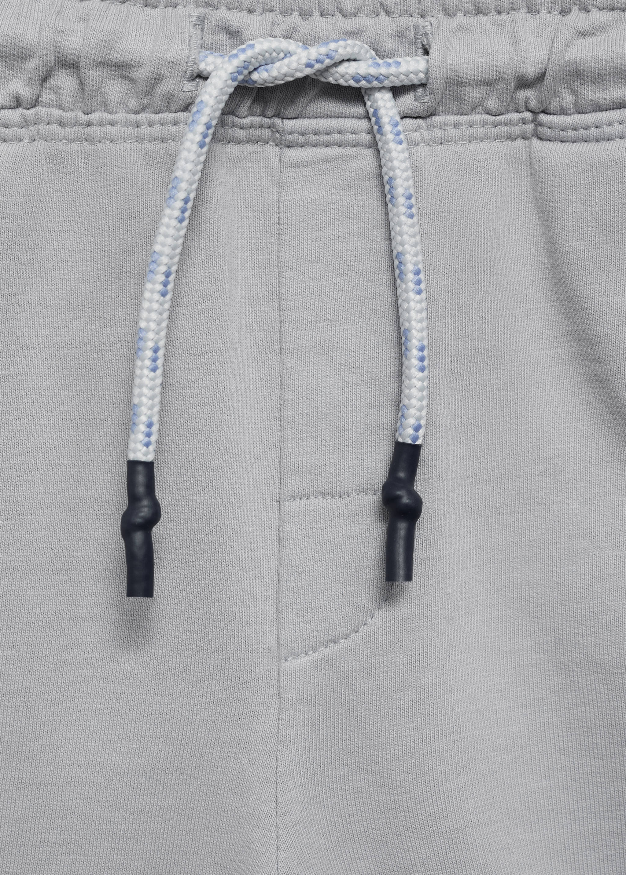 Elastic waist cotton Bermuda shorts - Details of the article 8