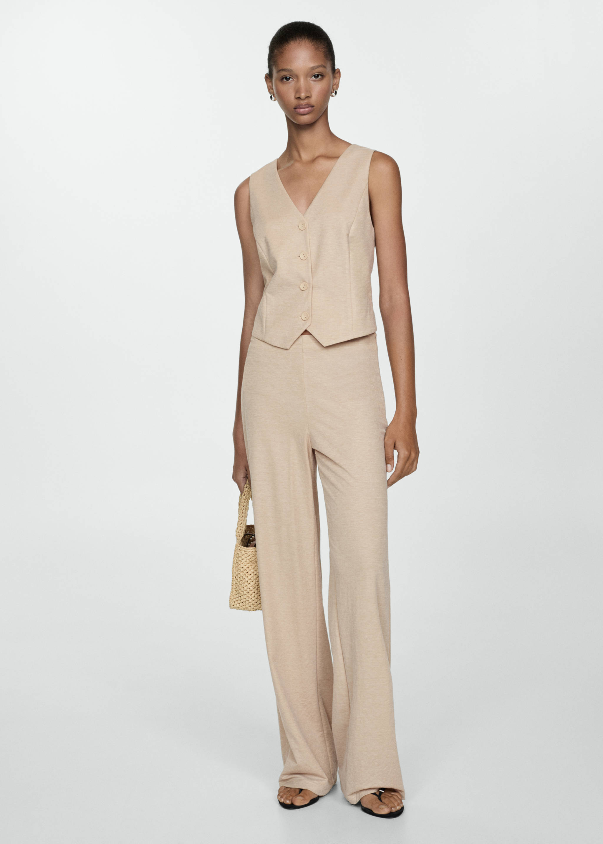 Chaleco botones - Plano general