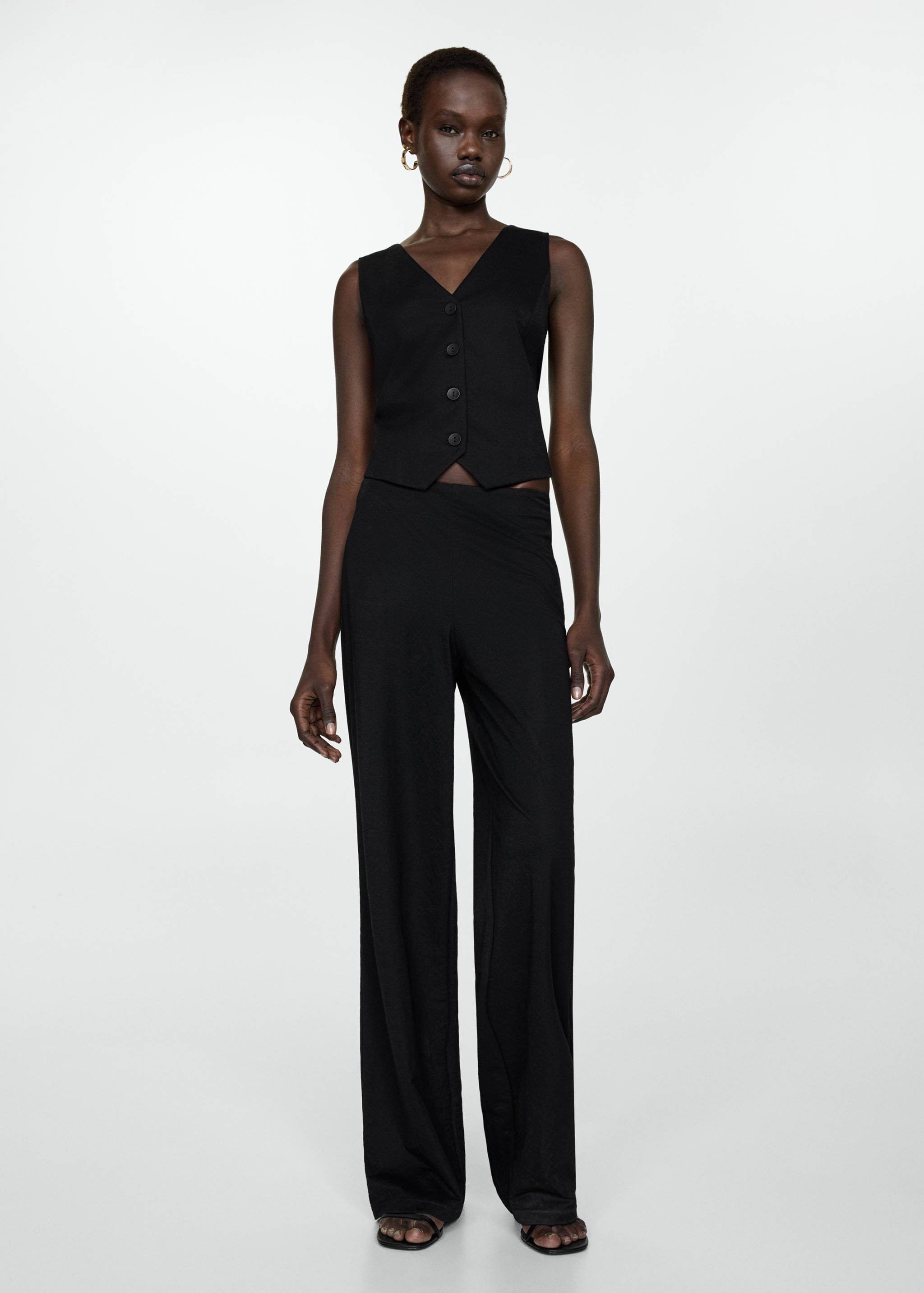 Chaleco botones - Plano general