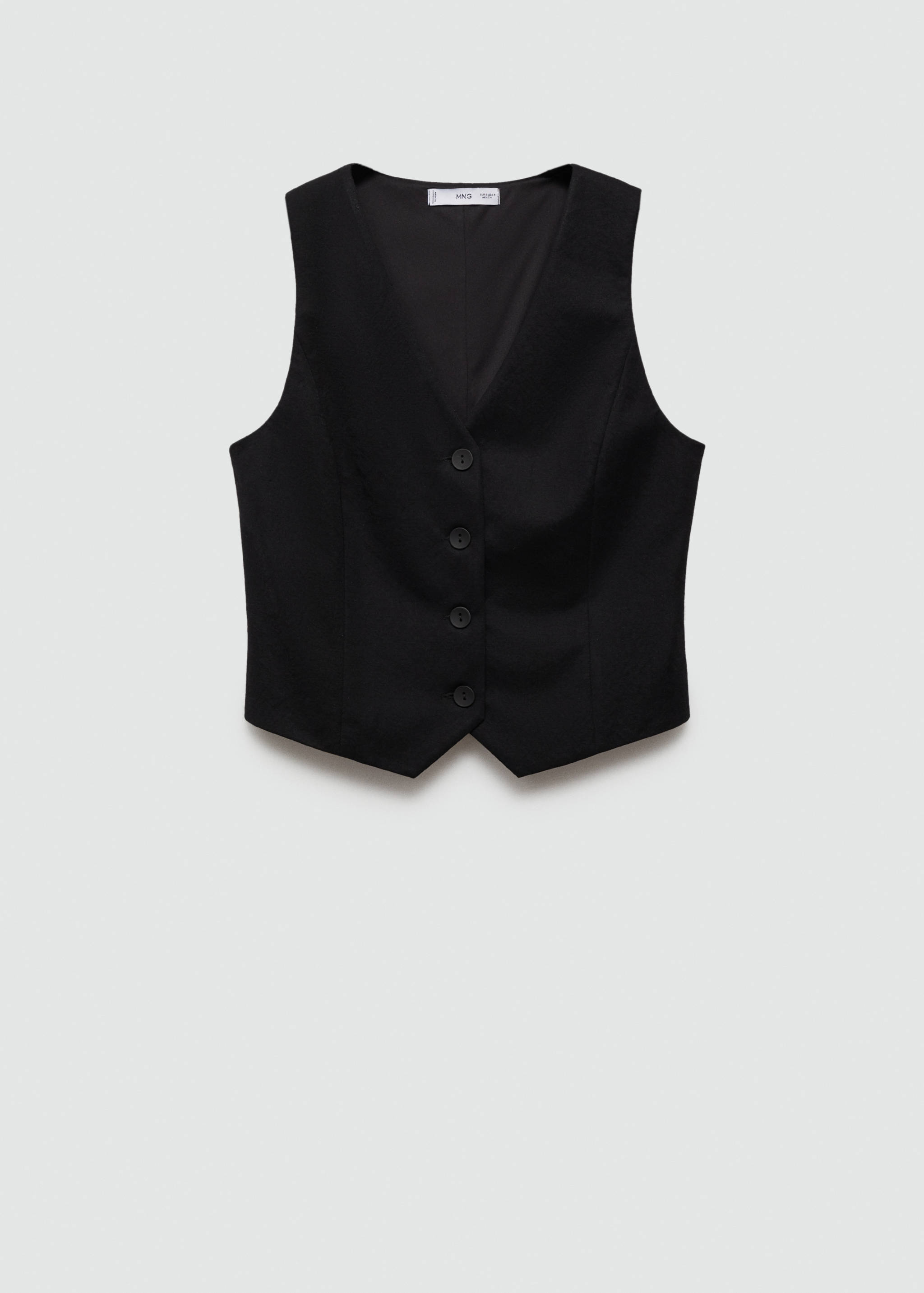 Vest with buttons - Article without model