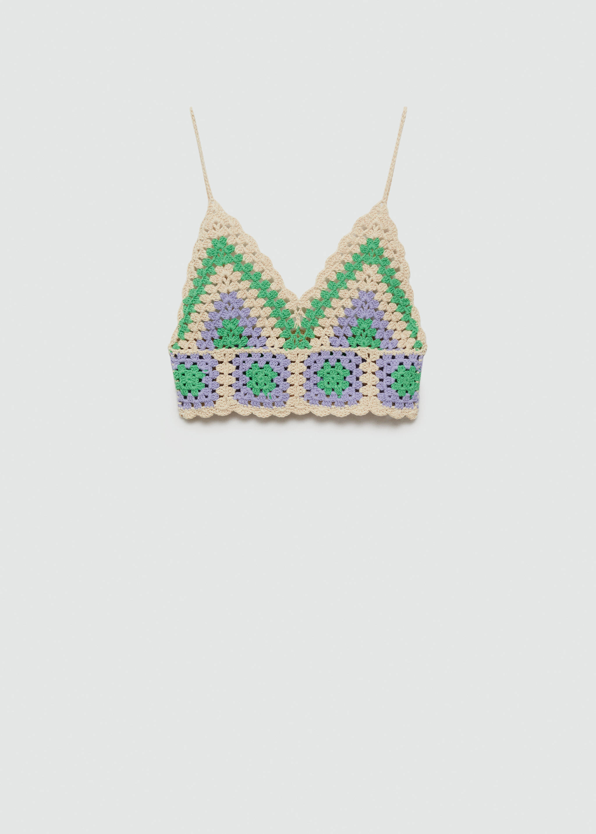 Combined crochet top - Article without model