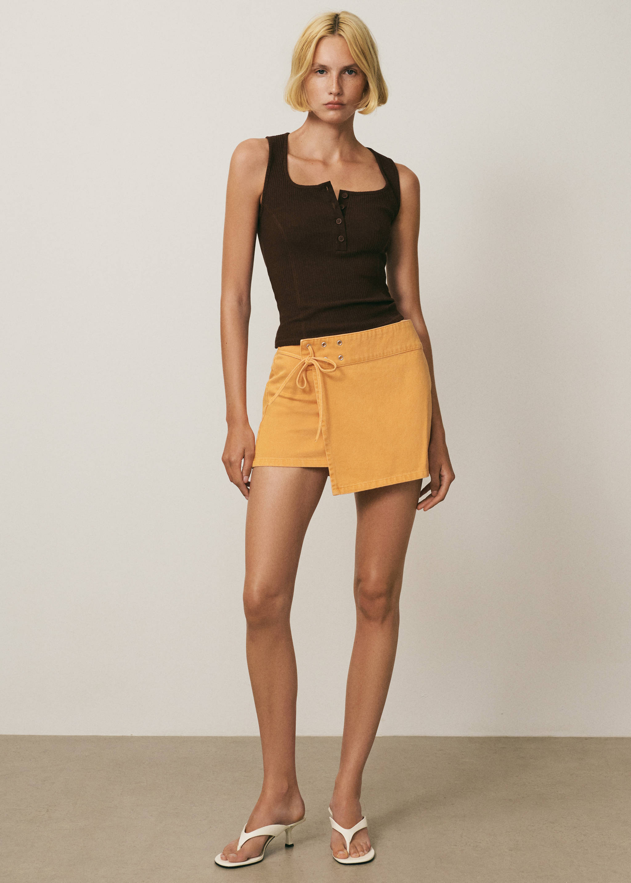 Sandales talon kitten heel - Plan général