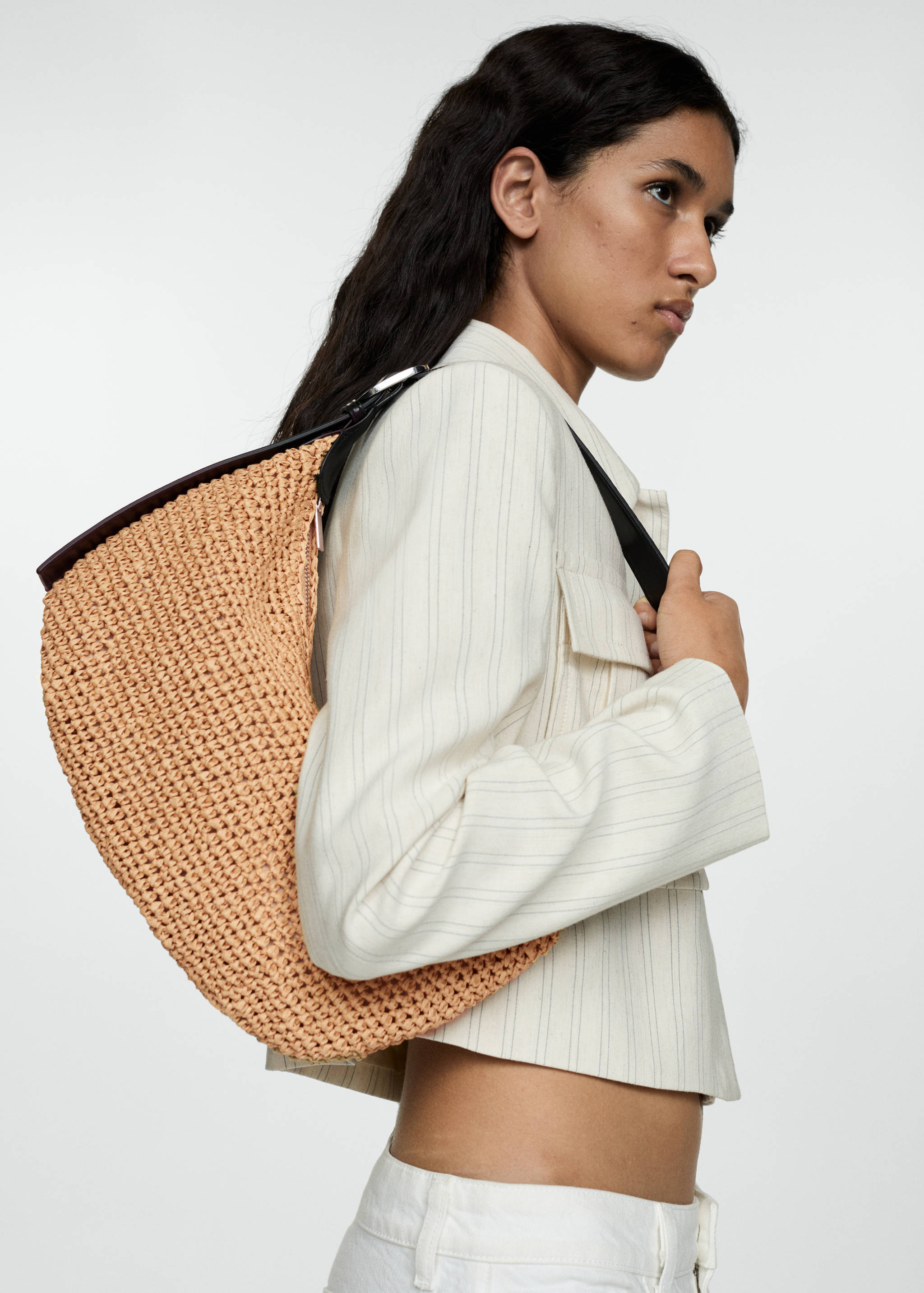Natural fibre shoulder bag - Details of the article 9