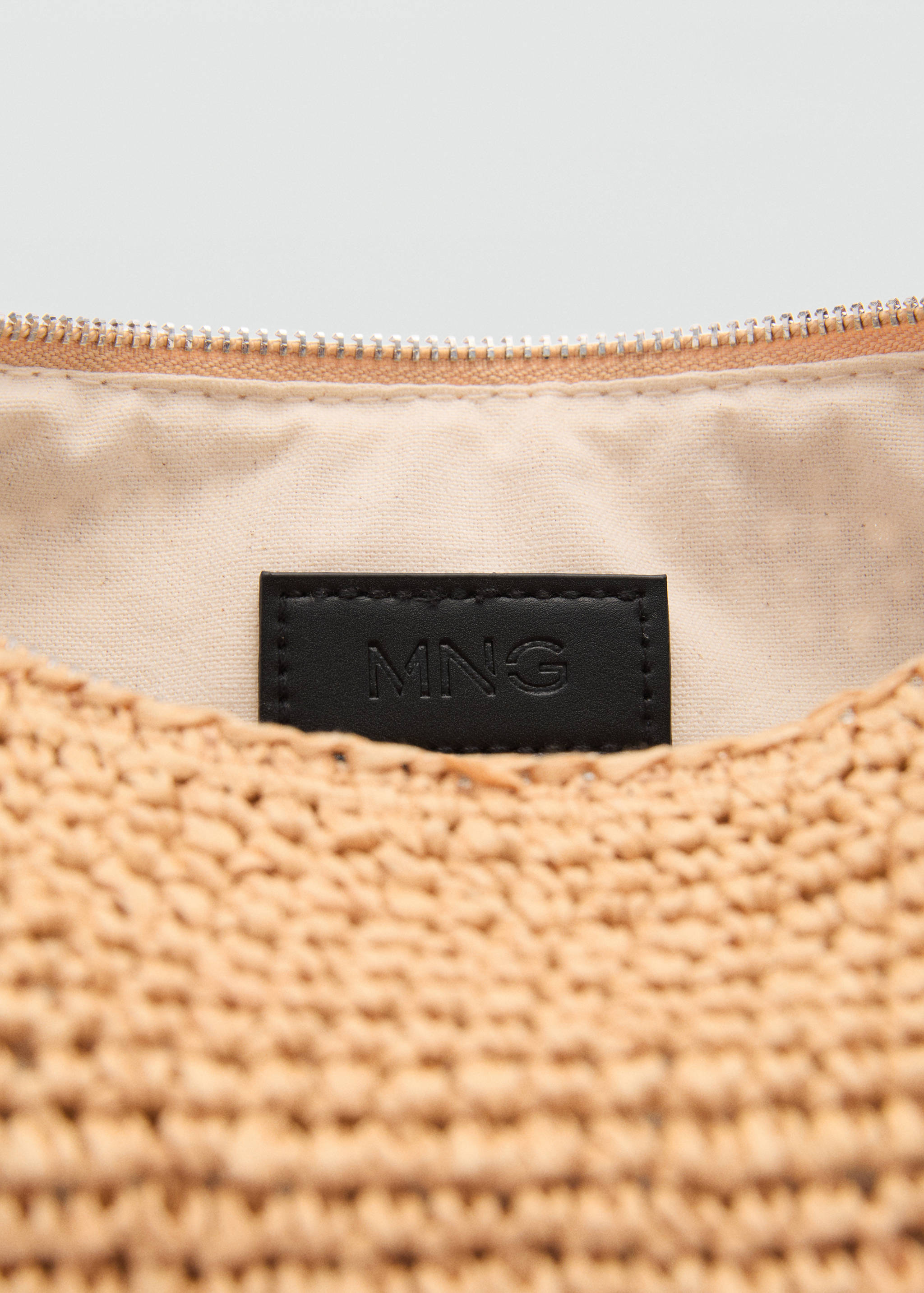 Natural fibre shoulder bag - Details of the article 1