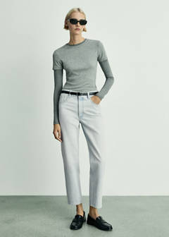 Newmom comfort high-rise jeans — Bleach Blue 2