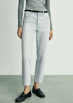 Newmom comfort high-rise jeans — Bleach Blue 1
