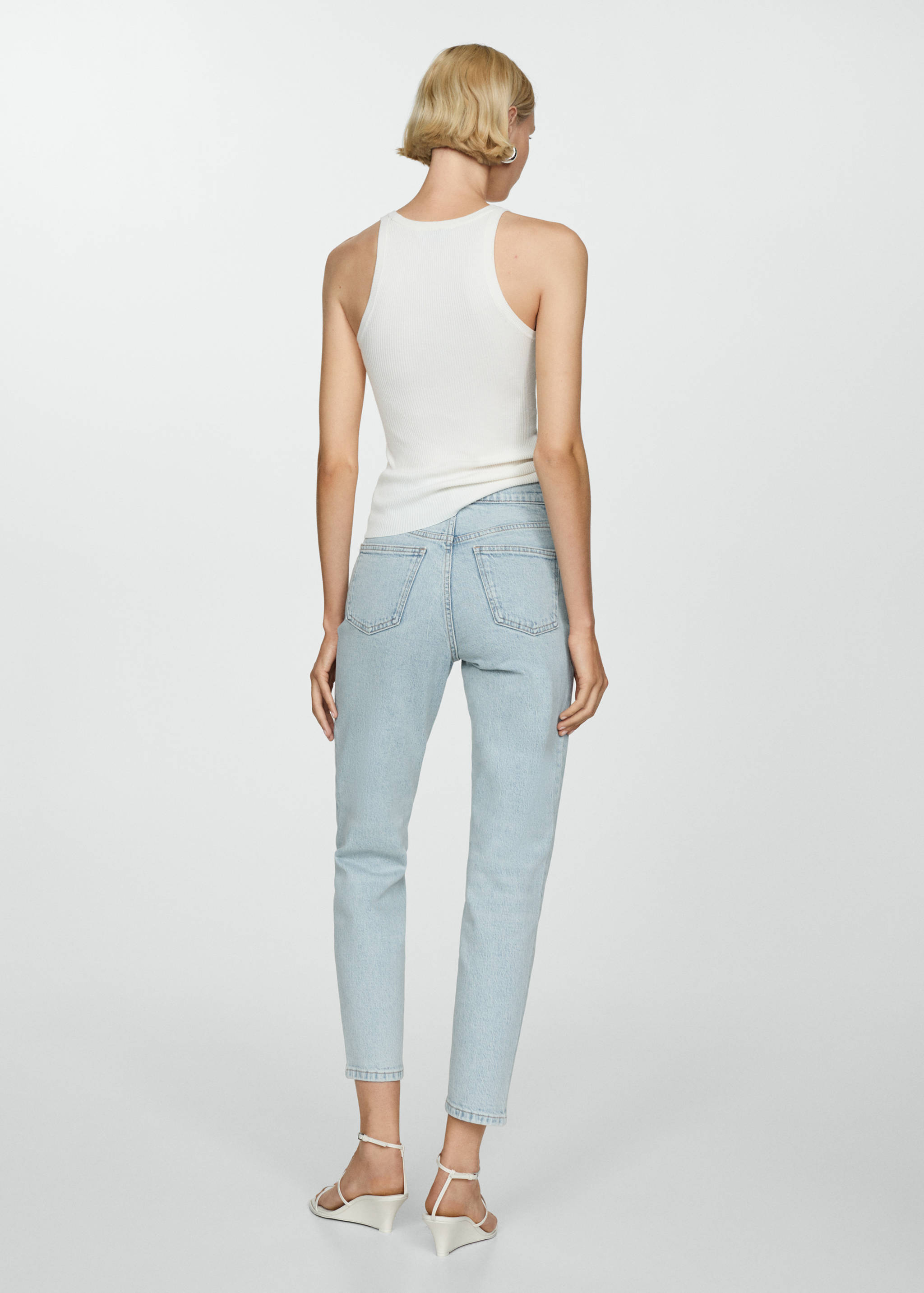 Jean Newmom confort taille haute - Verso de l’article