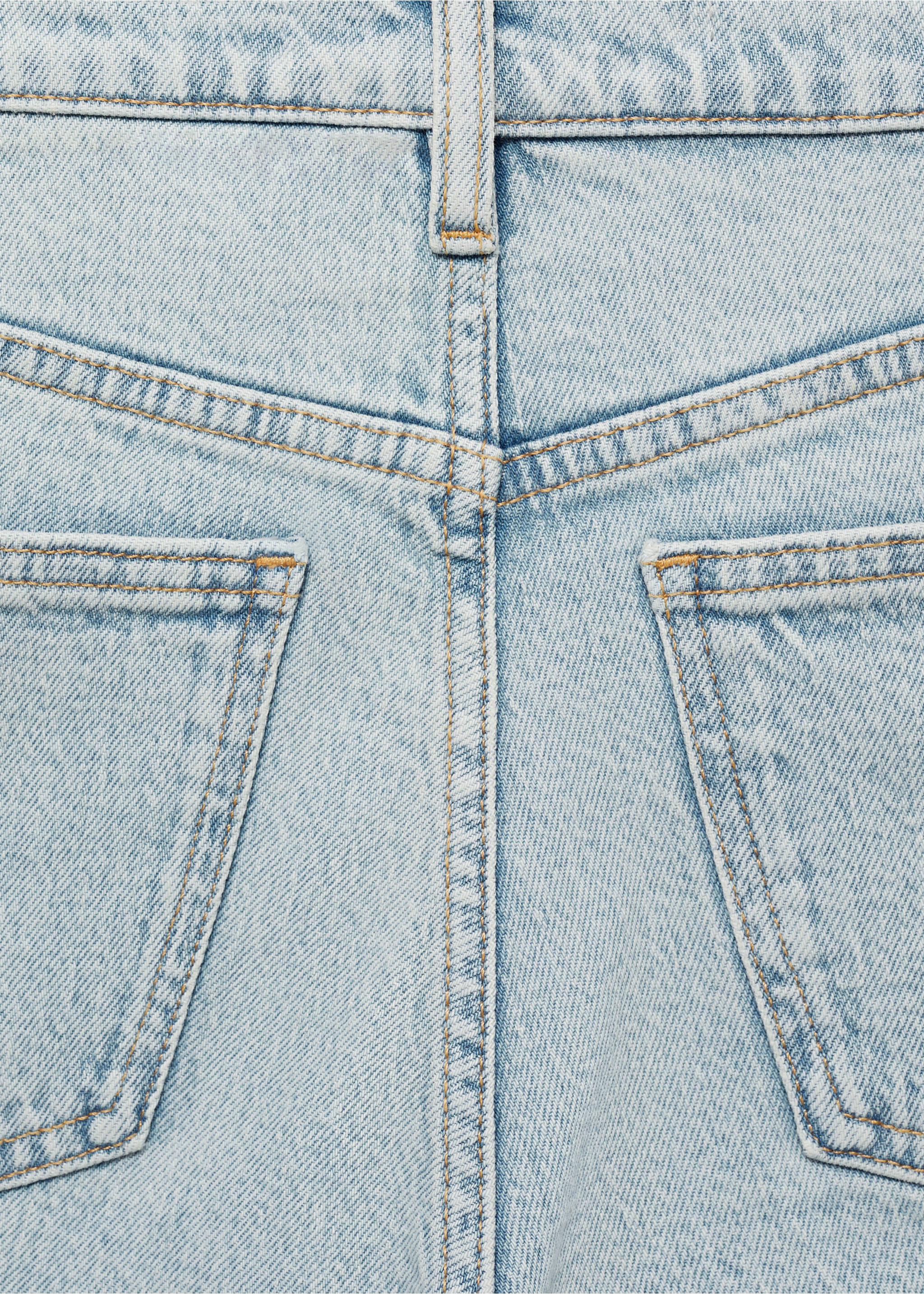Jeans Newmom confort tiro alto - Detalle del artículo 0, Azul bleach. Ref: 77060366-00.