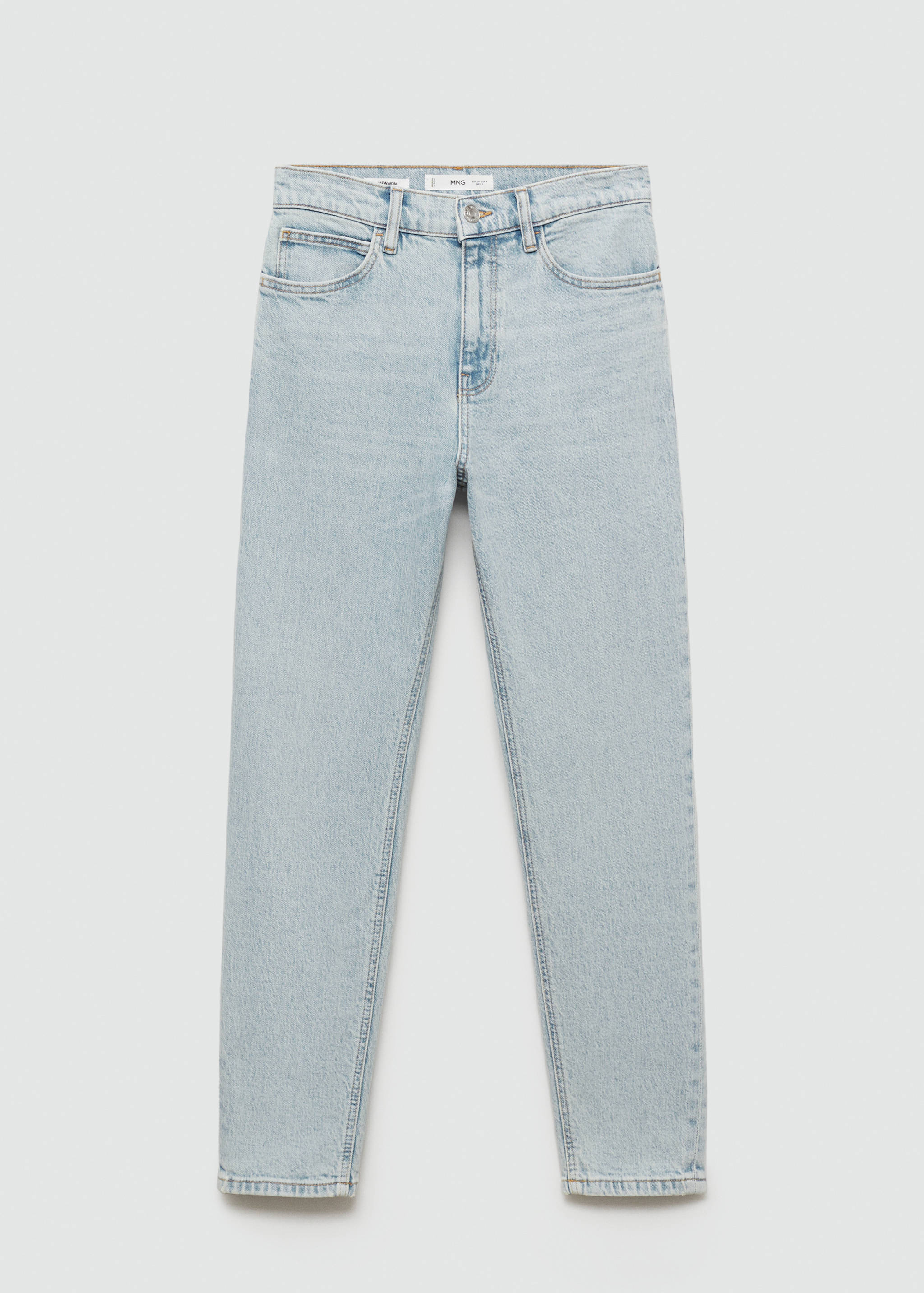 Jeans Newmom confort tiro alto - Artículo sin modelo