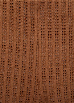 Straight-fit knitted shorts — Caramel 2