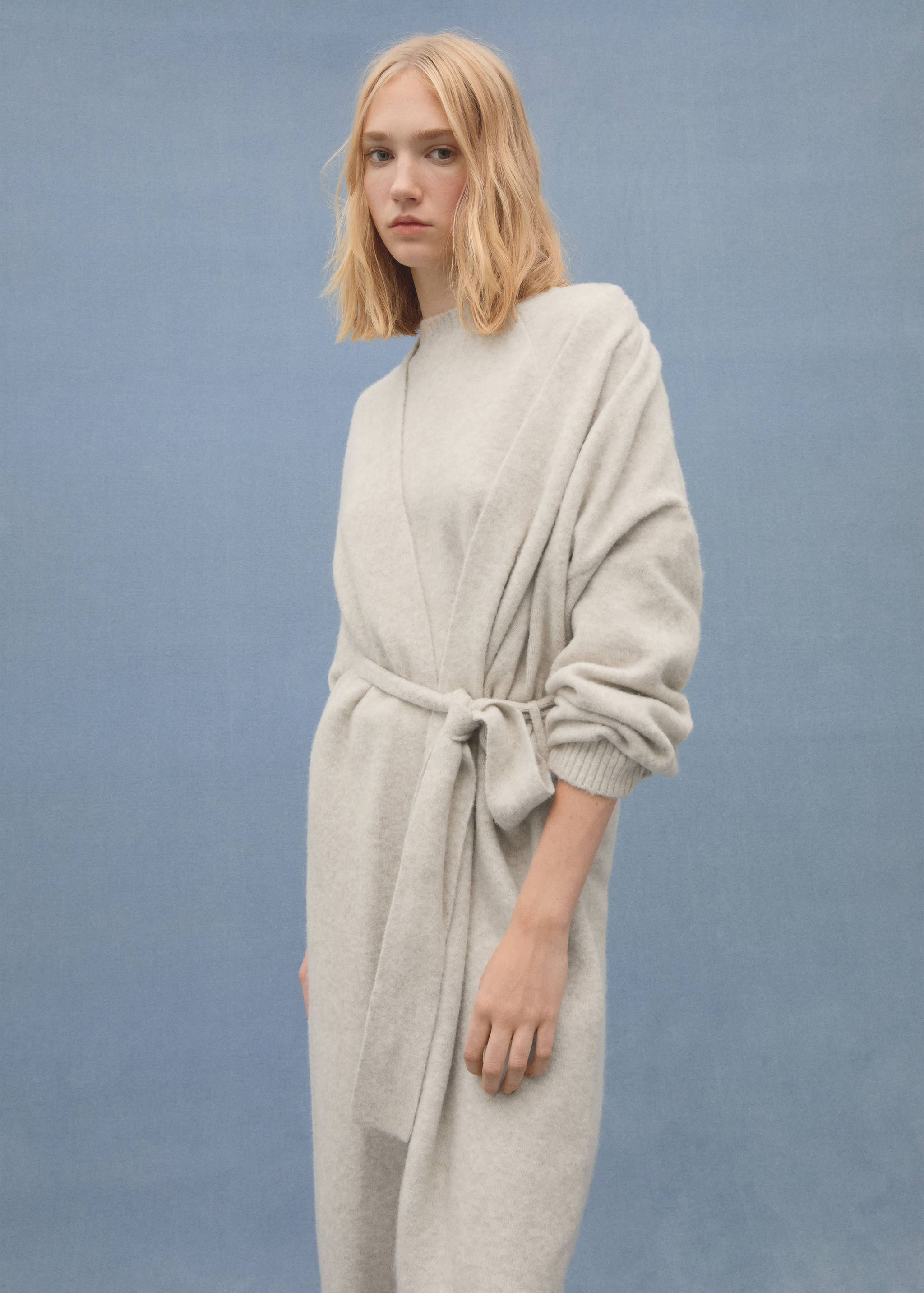 Oversized knitted cardigan - Details of the article 6