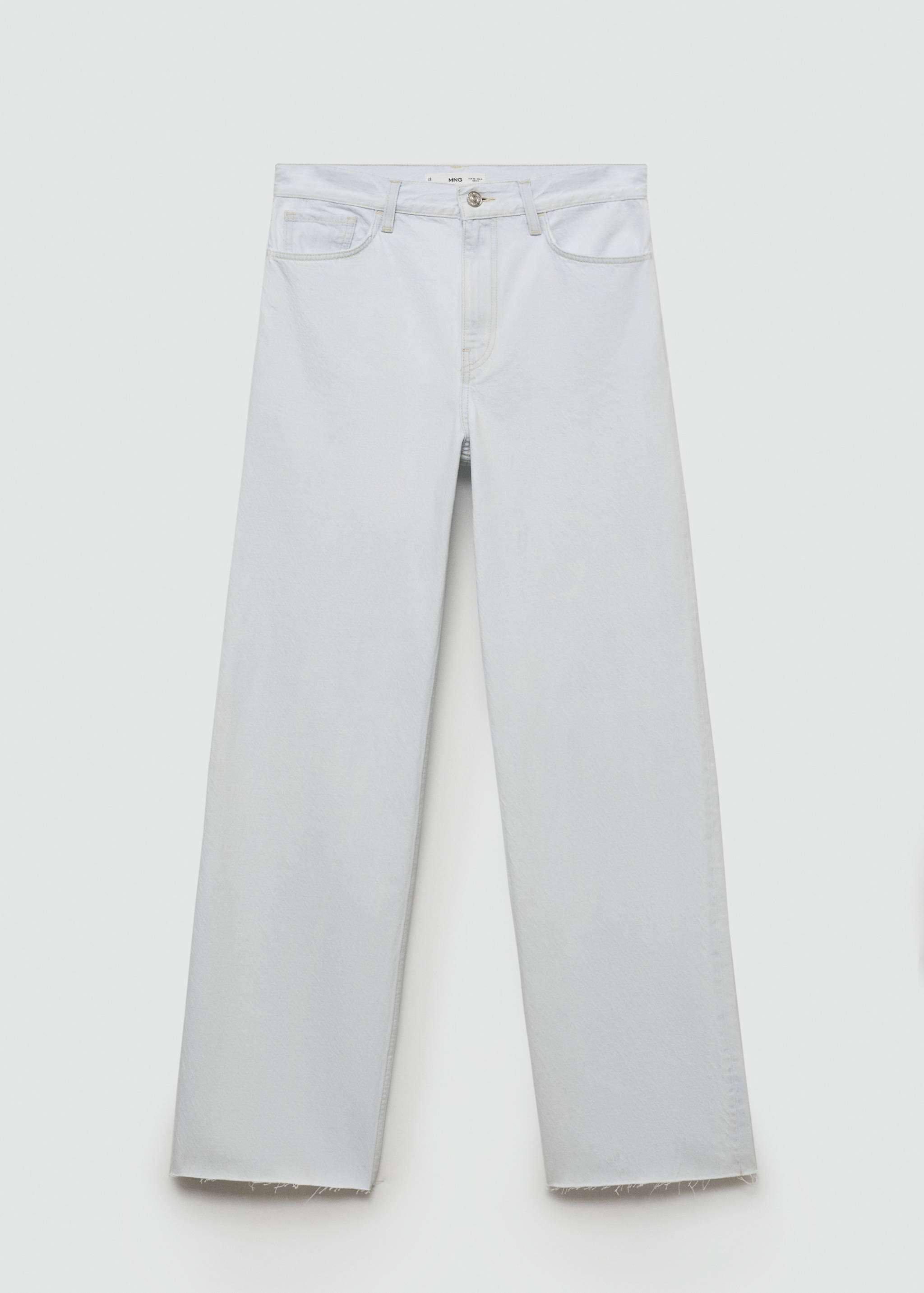 Jeans wide leg tiro alto - Artículo sin modelo