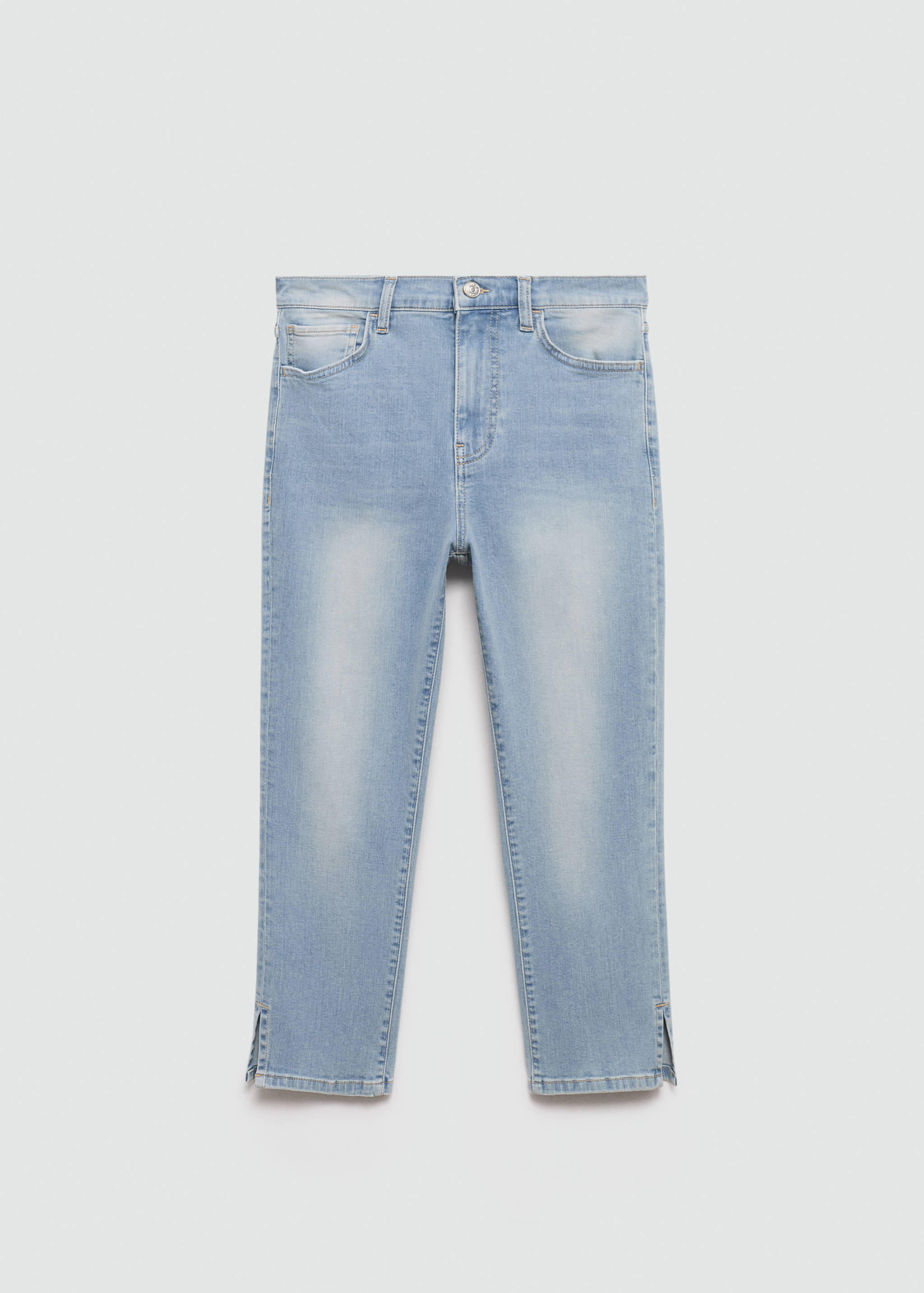Jeans capri abertura lateral - Artículo sin modelo
