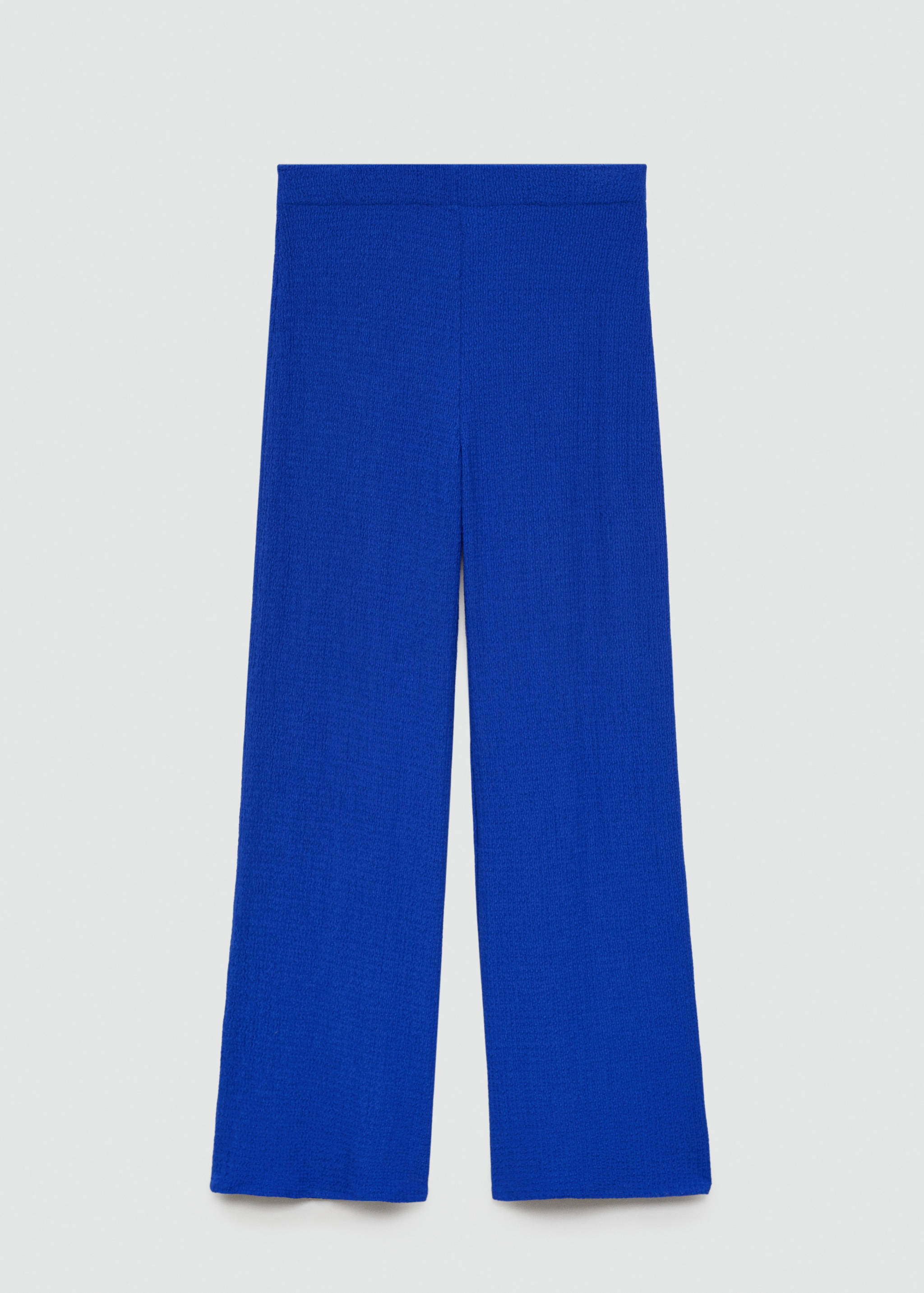 Flowy straight-fit trousers - Article without model