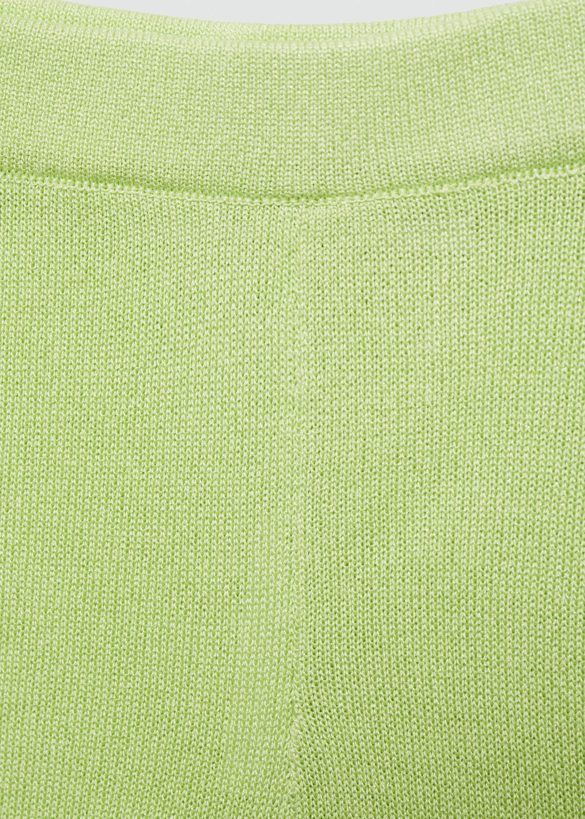 Skinny knitted shorts - Details of the article 8