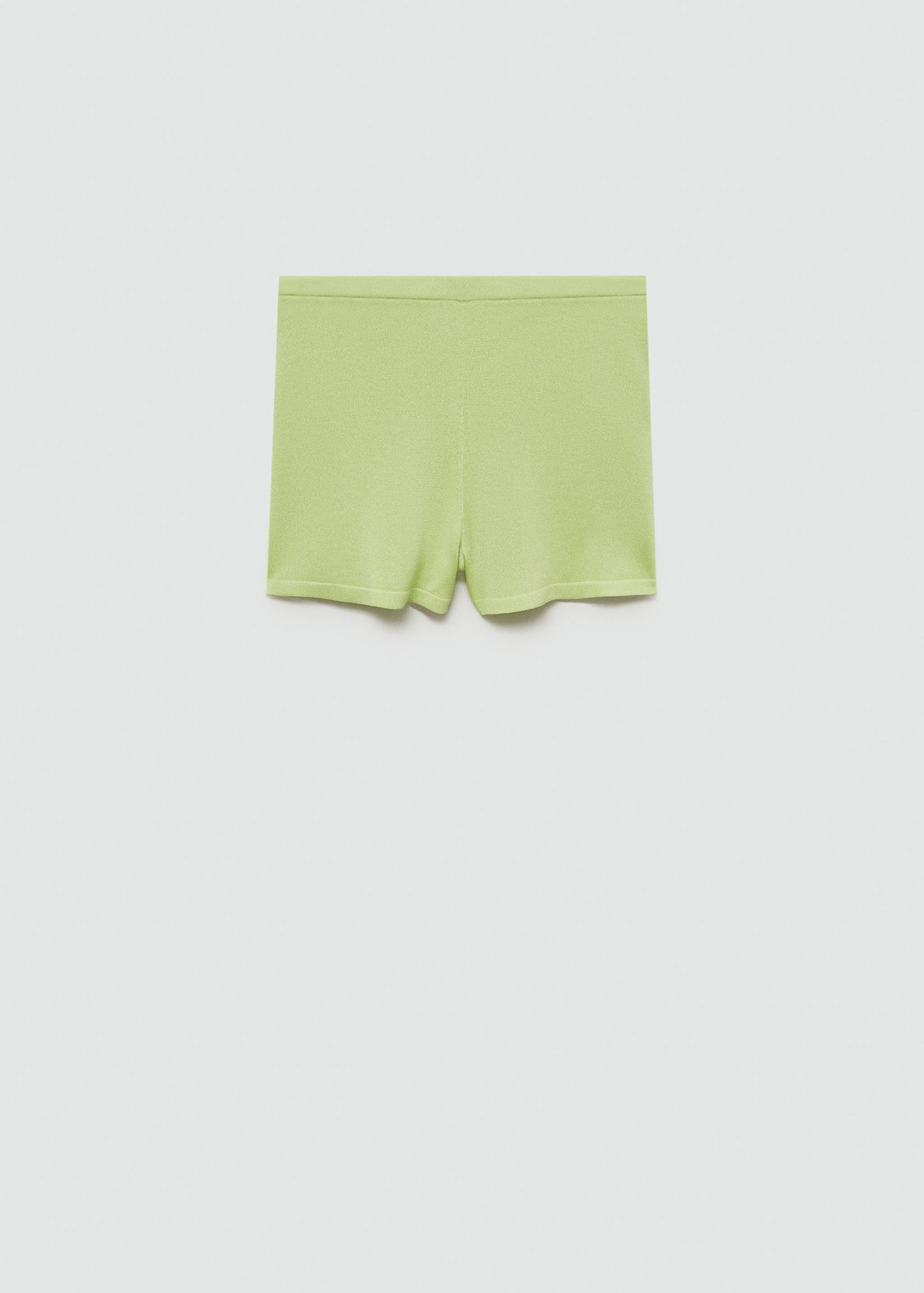 Skinny knitted shorts - Article without model