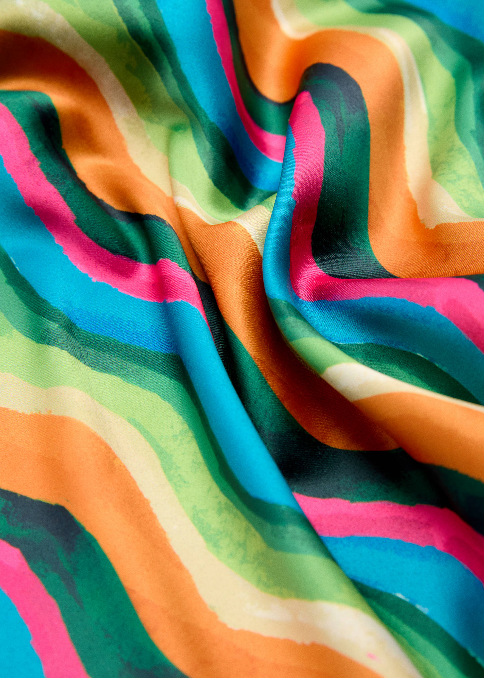 Mocador estampat ratlles - Detall de l'article 1