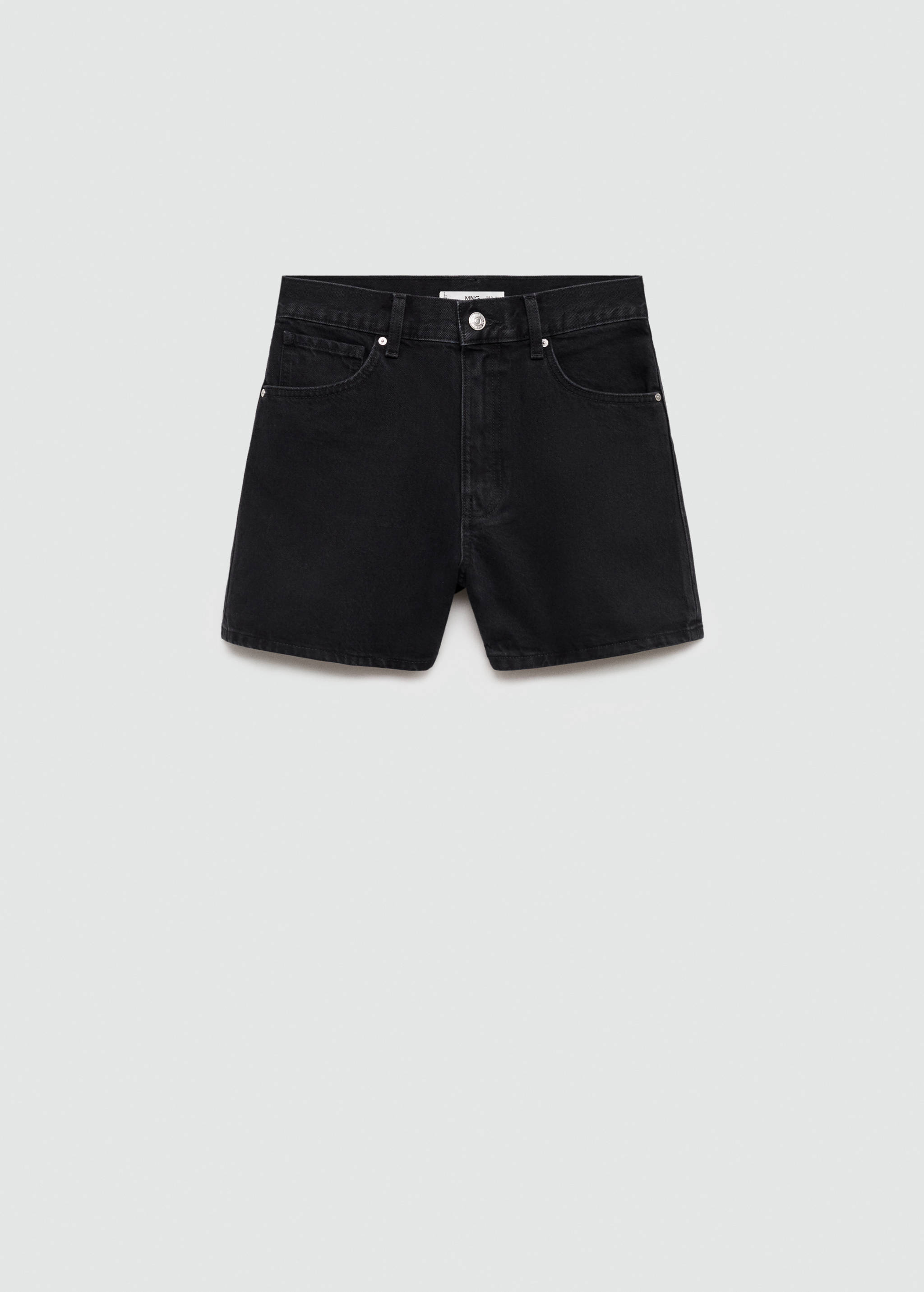 High-rise denim shorts - Article without model