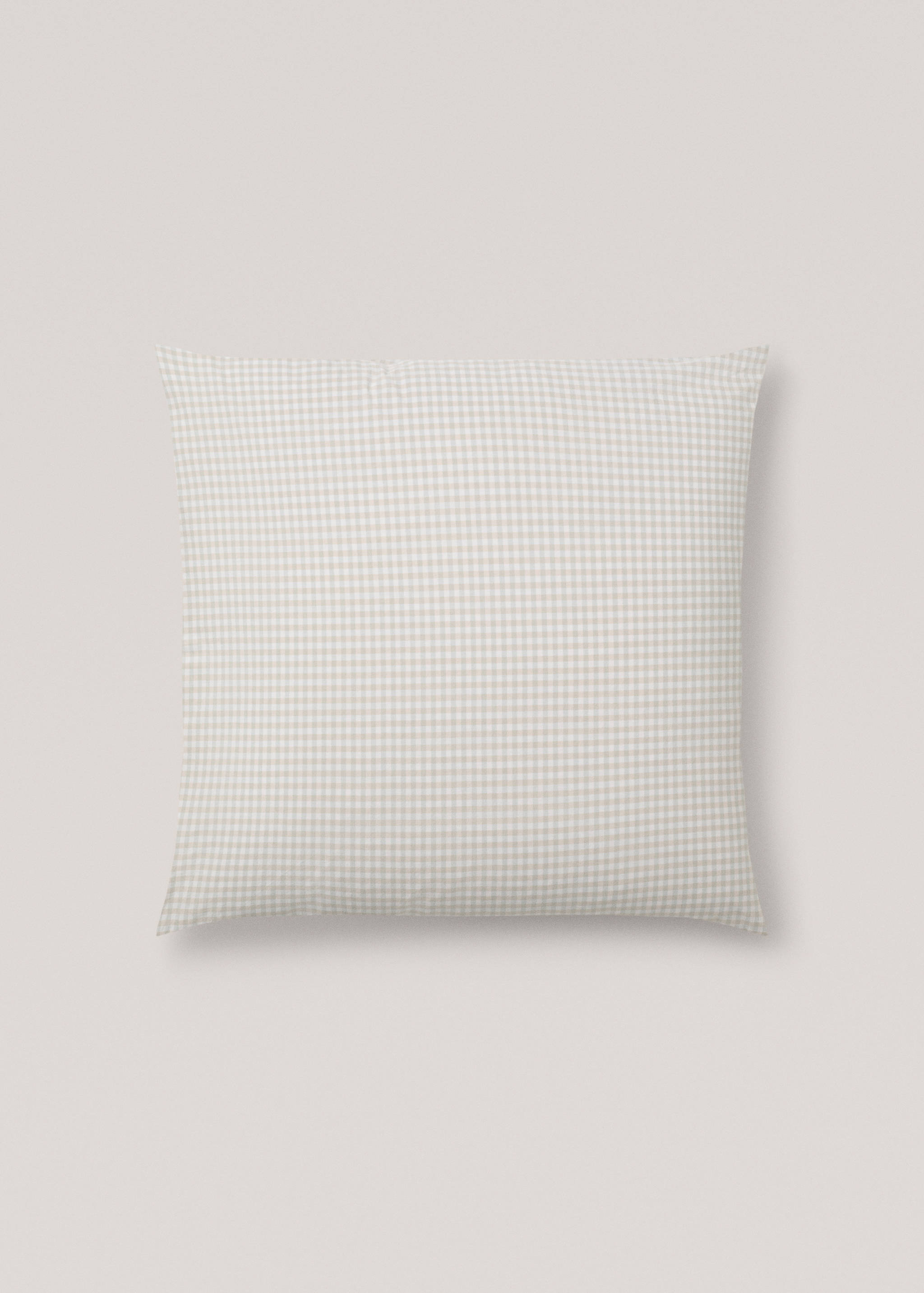 Vichy square pillowcase 24x24 in - Article without model