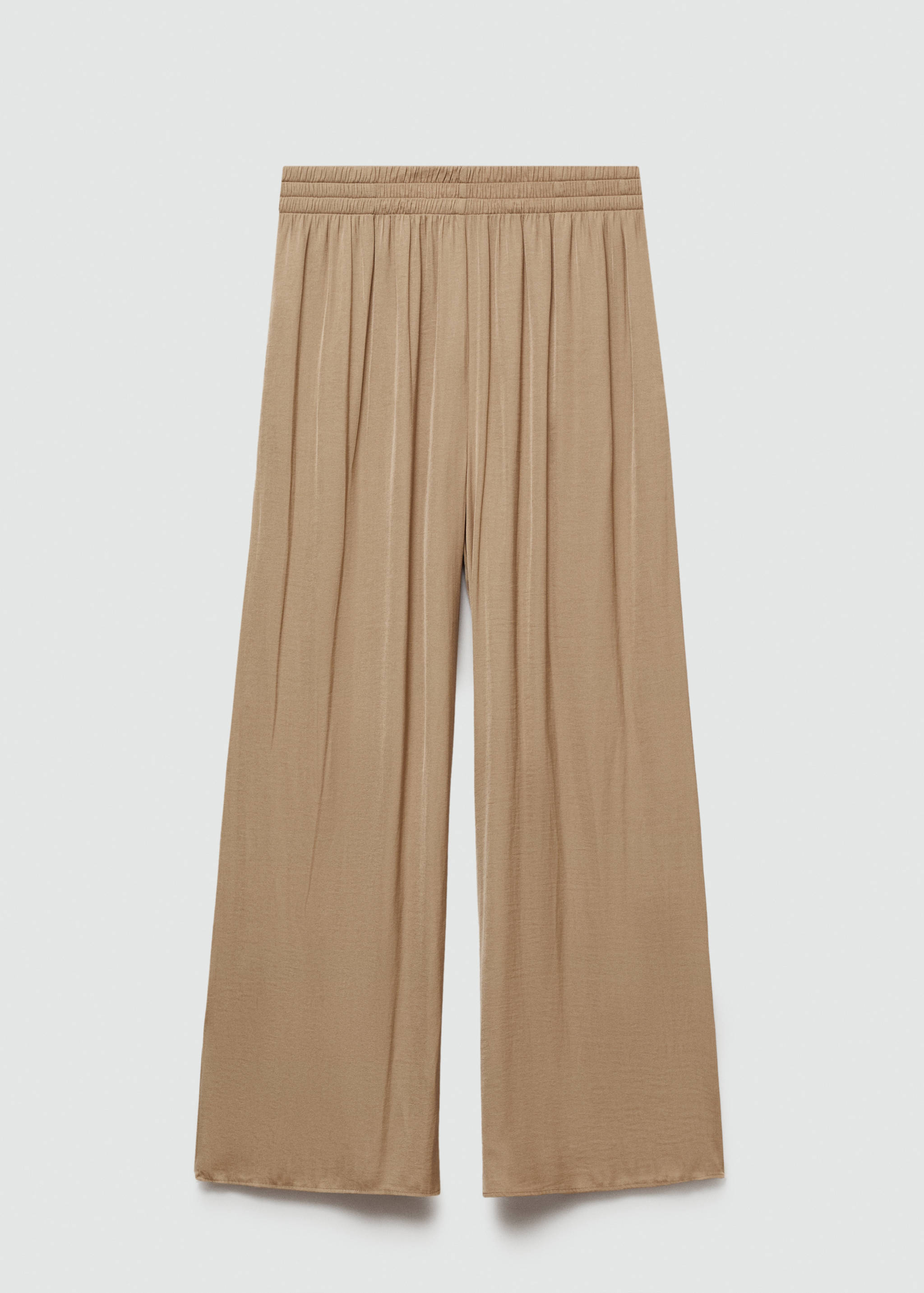 Wide leg fluid pants - Article without model