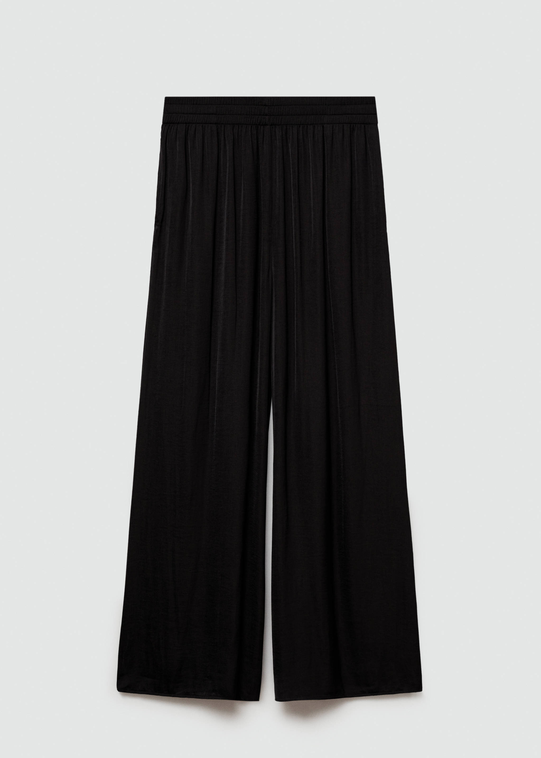 Wide leg fluid trousers - Article without model