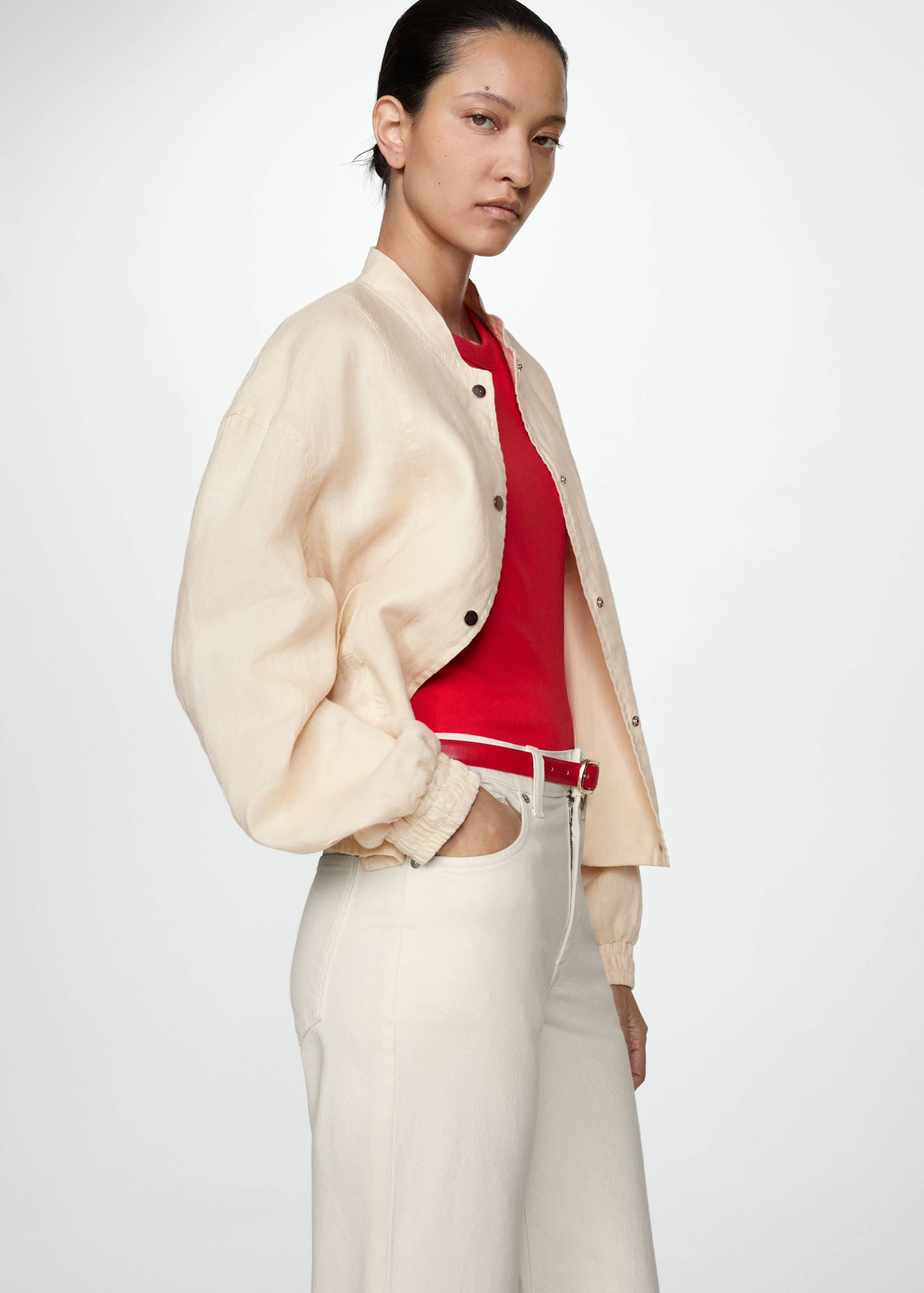 Jupe-culotte jean taille normale - Détail de l'article 1