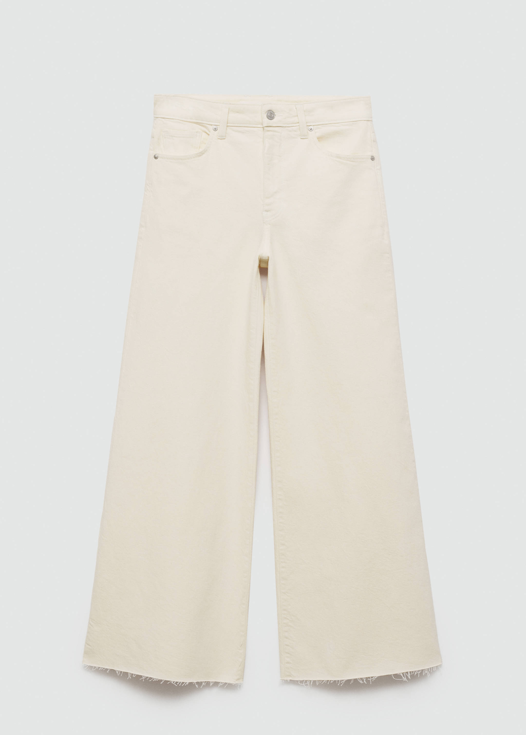Jeans culotte tiro medio - Artículo sin modelo