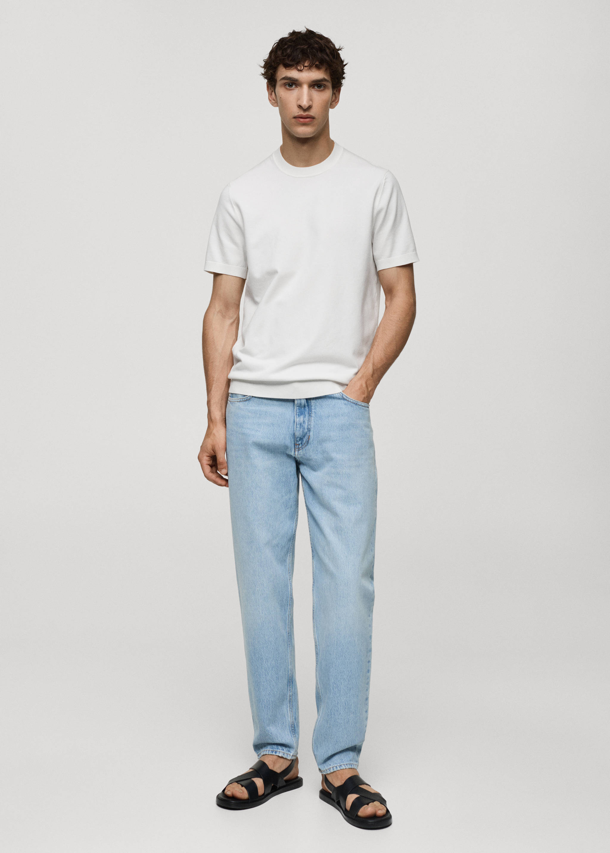 Fine-knit T-shirt - General plane