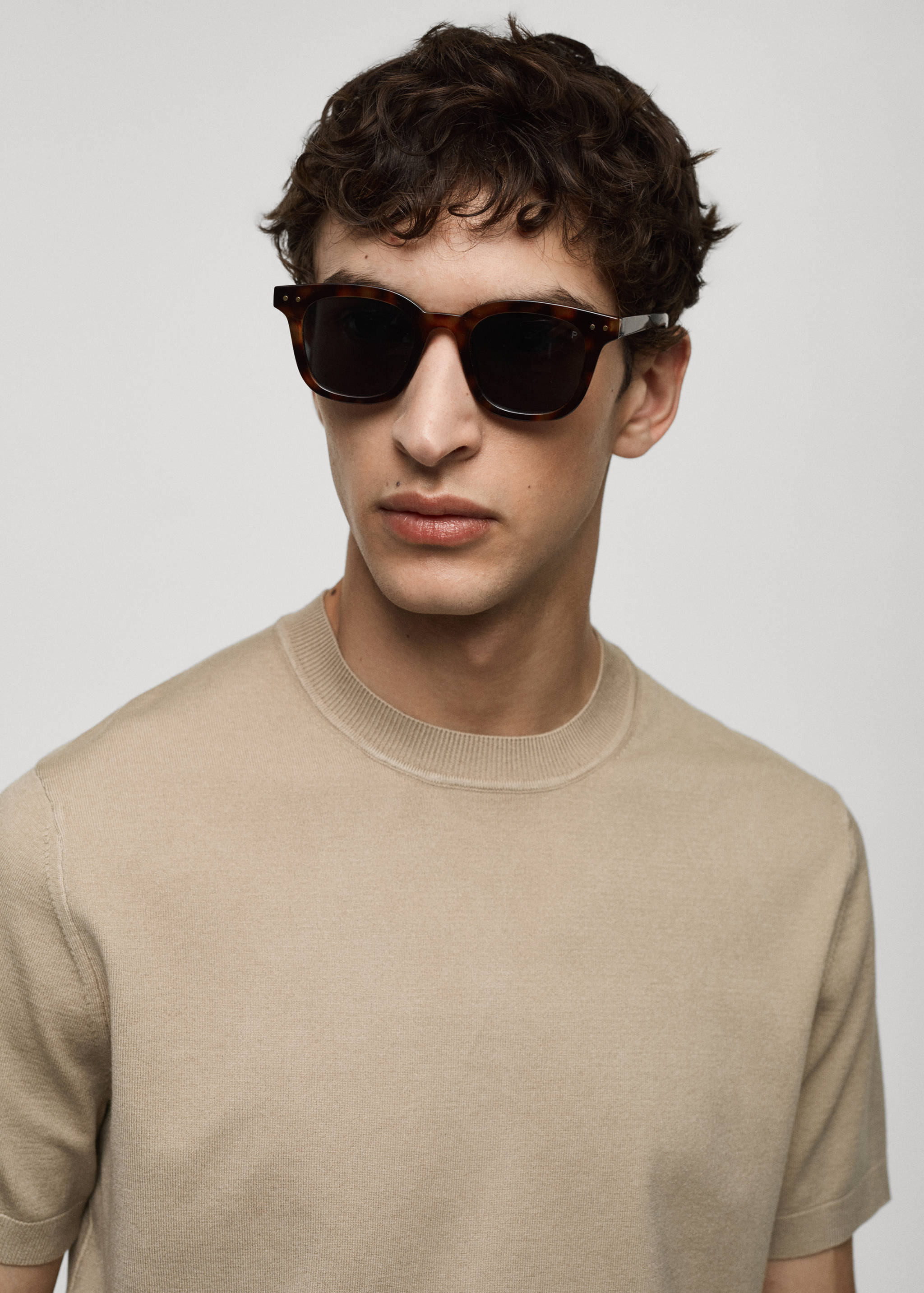 Fine-knit T-shirt - Details of the article 1