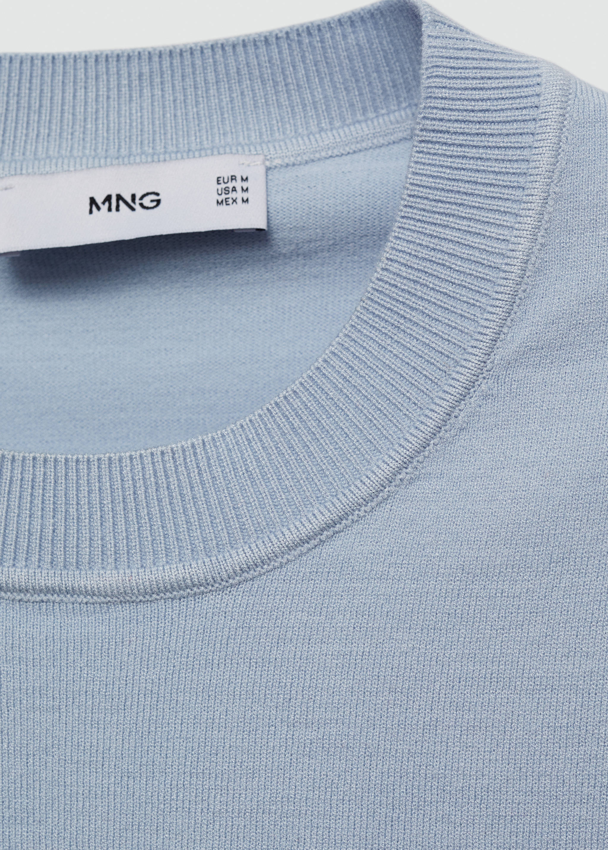 Fine-knit T-shirt - Details of the article 8