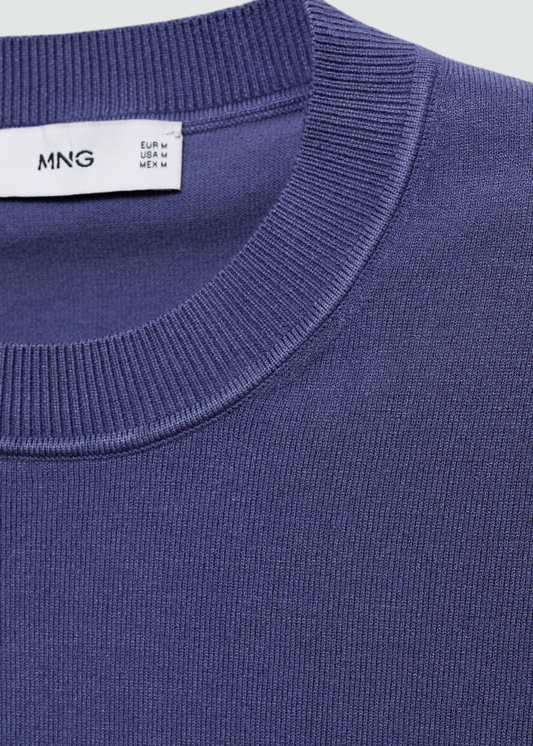Fine-knit T-shirt - Details of the article 8