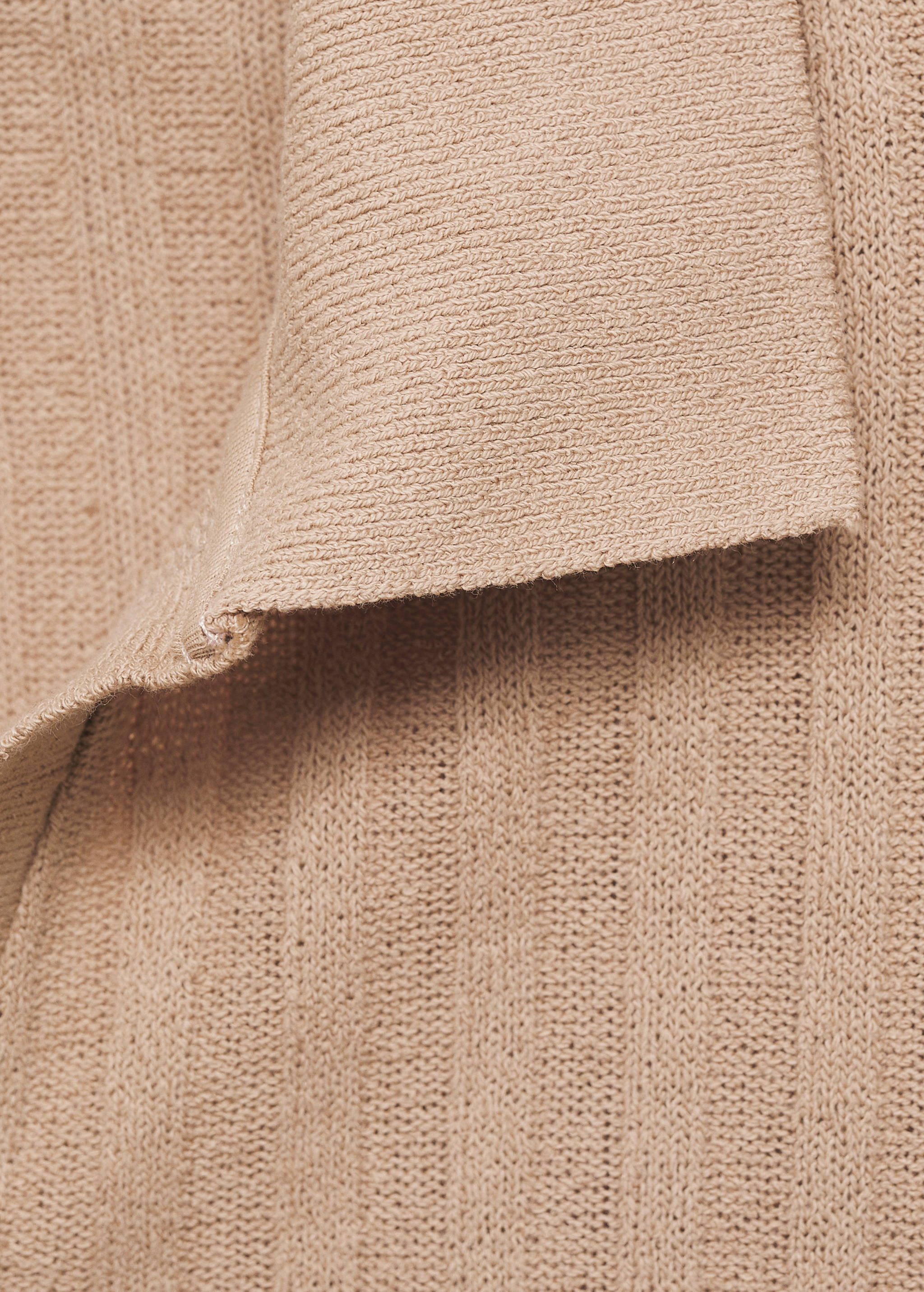 Polo regular-fit coton maille côtelée - Détail de l'article 0