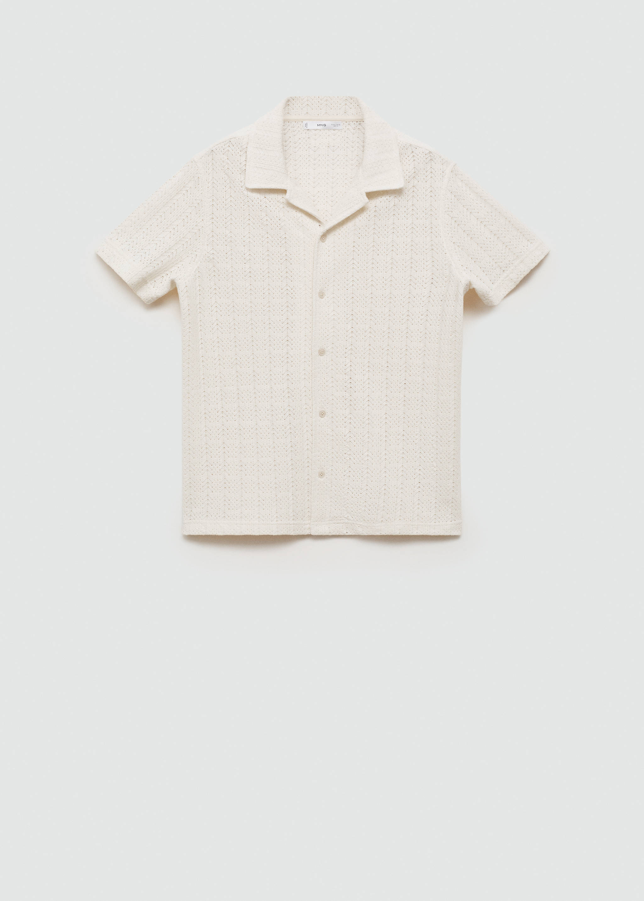 Camisa punto crochet - Artículo sin modelo