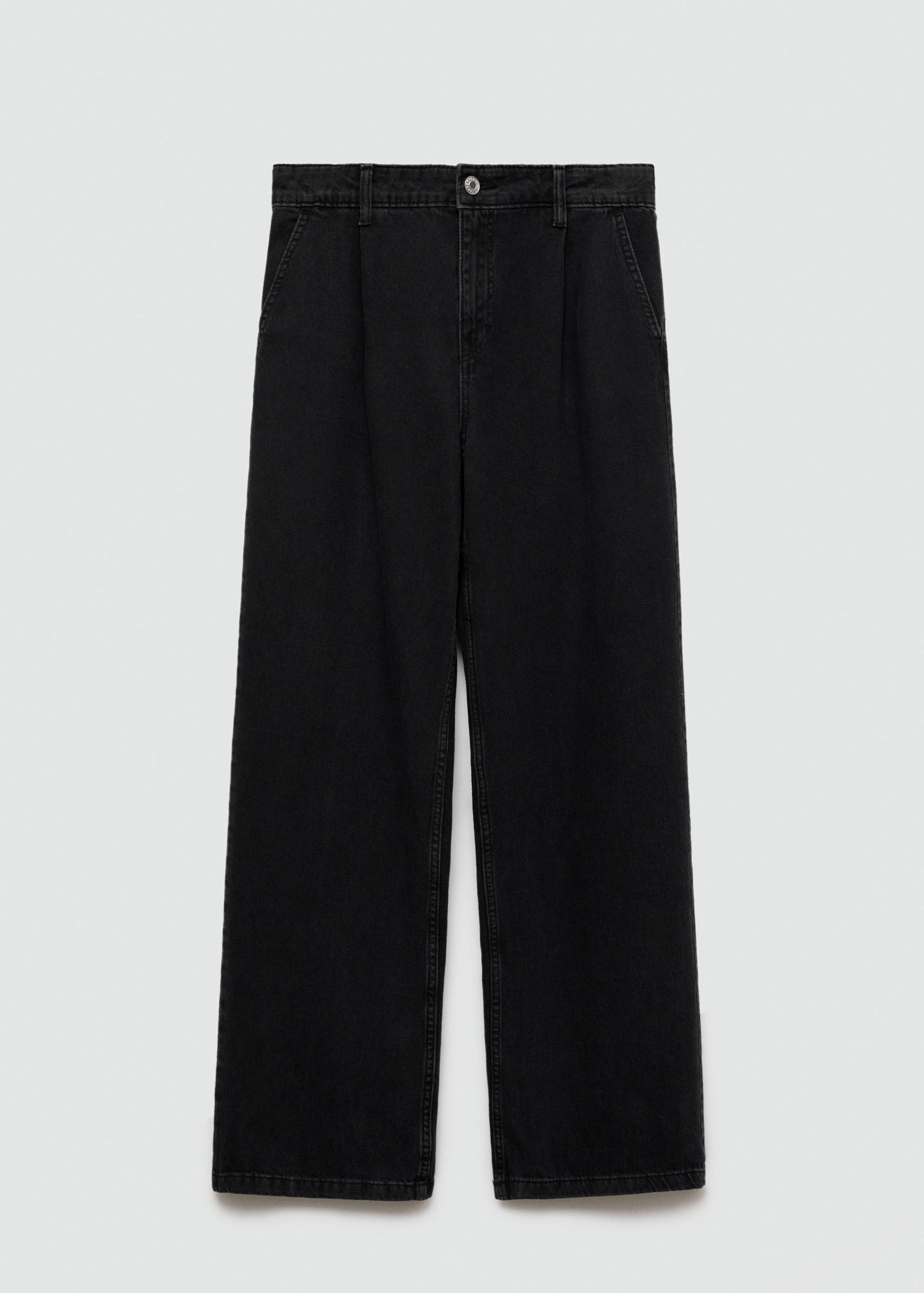 Jeans rectos pinzas - Artículo sin modelo