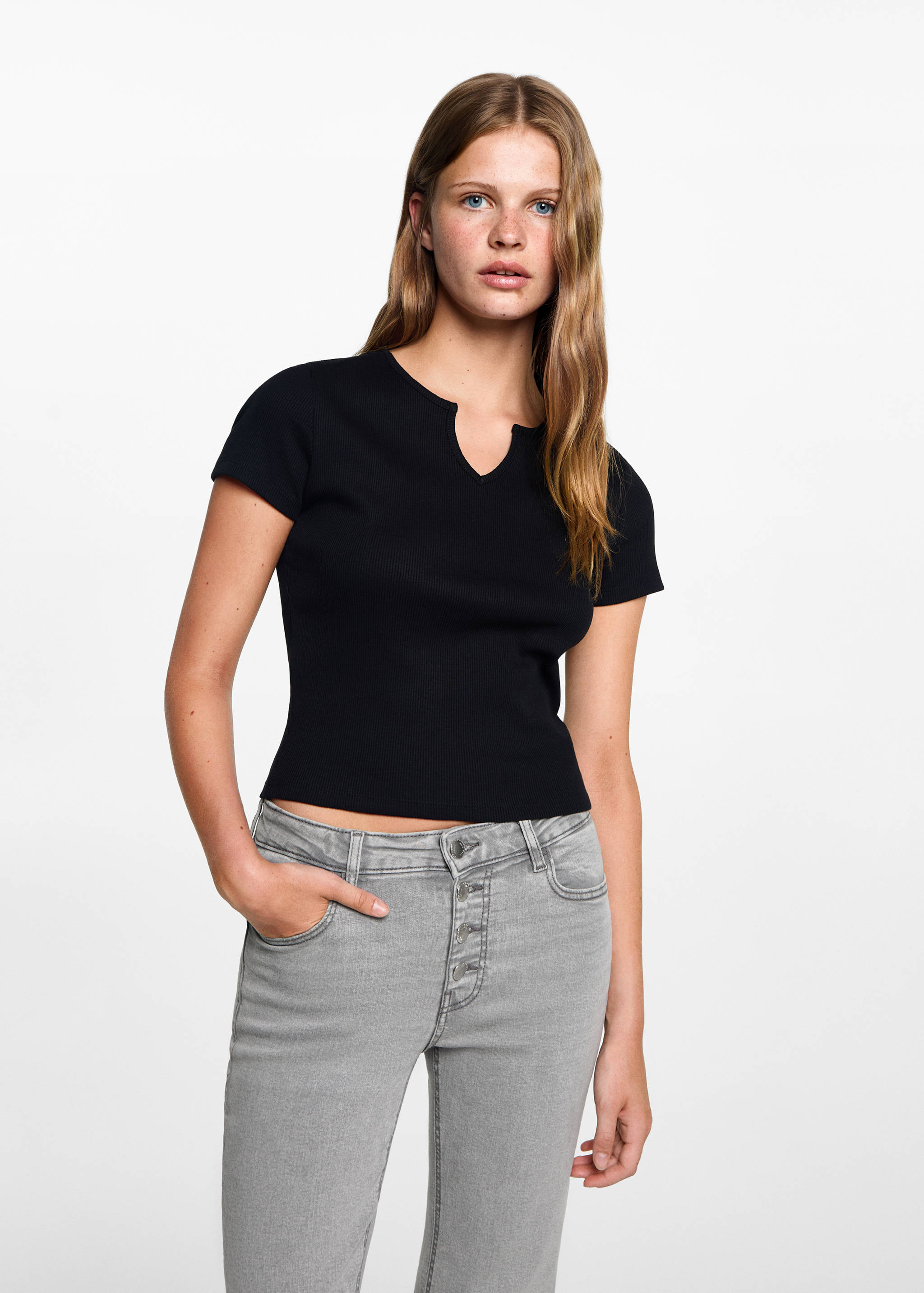 Jean flare boutons - Détail de l'article 1