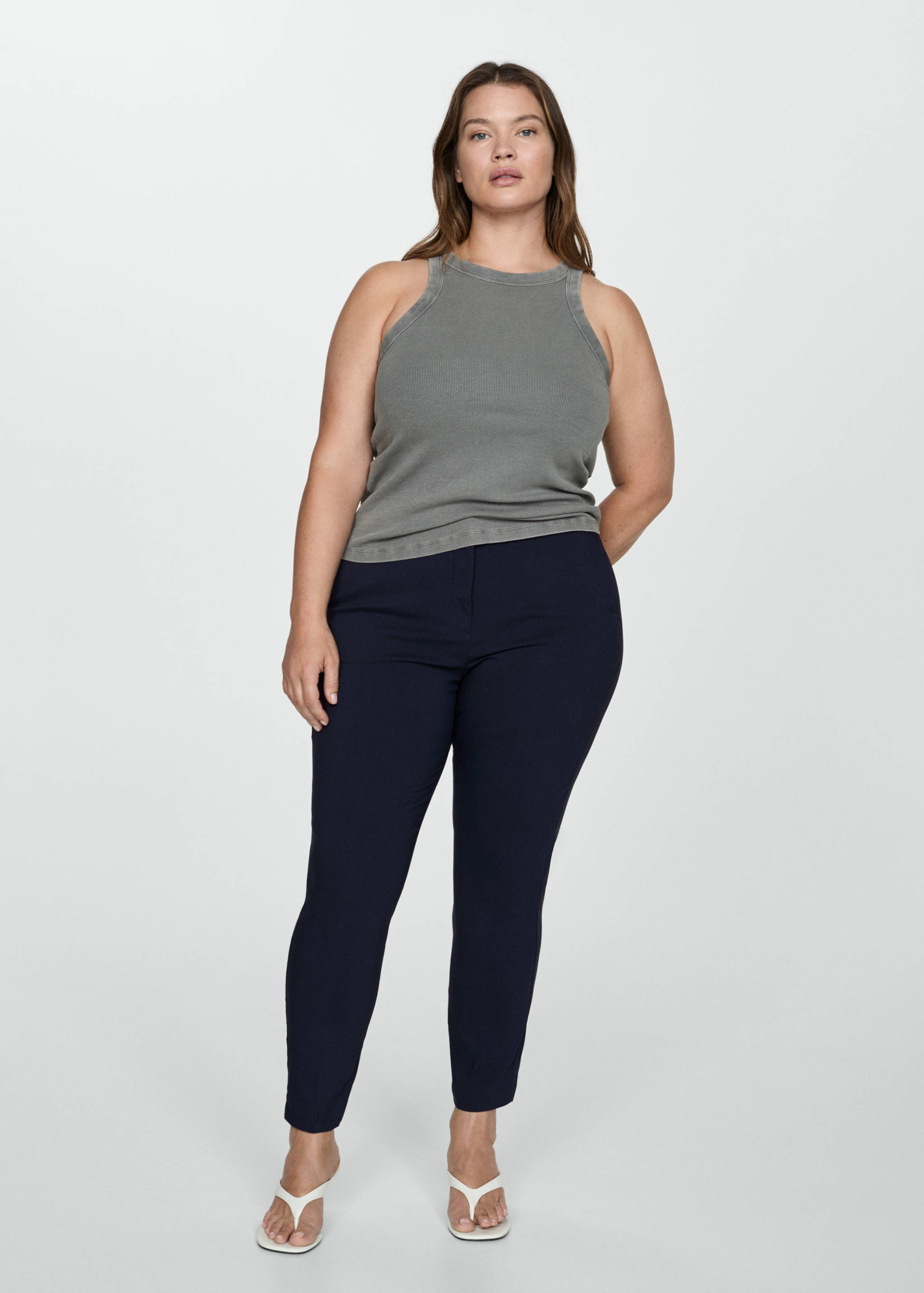 Pantalón pitillo crop - Detalle del artículo 3