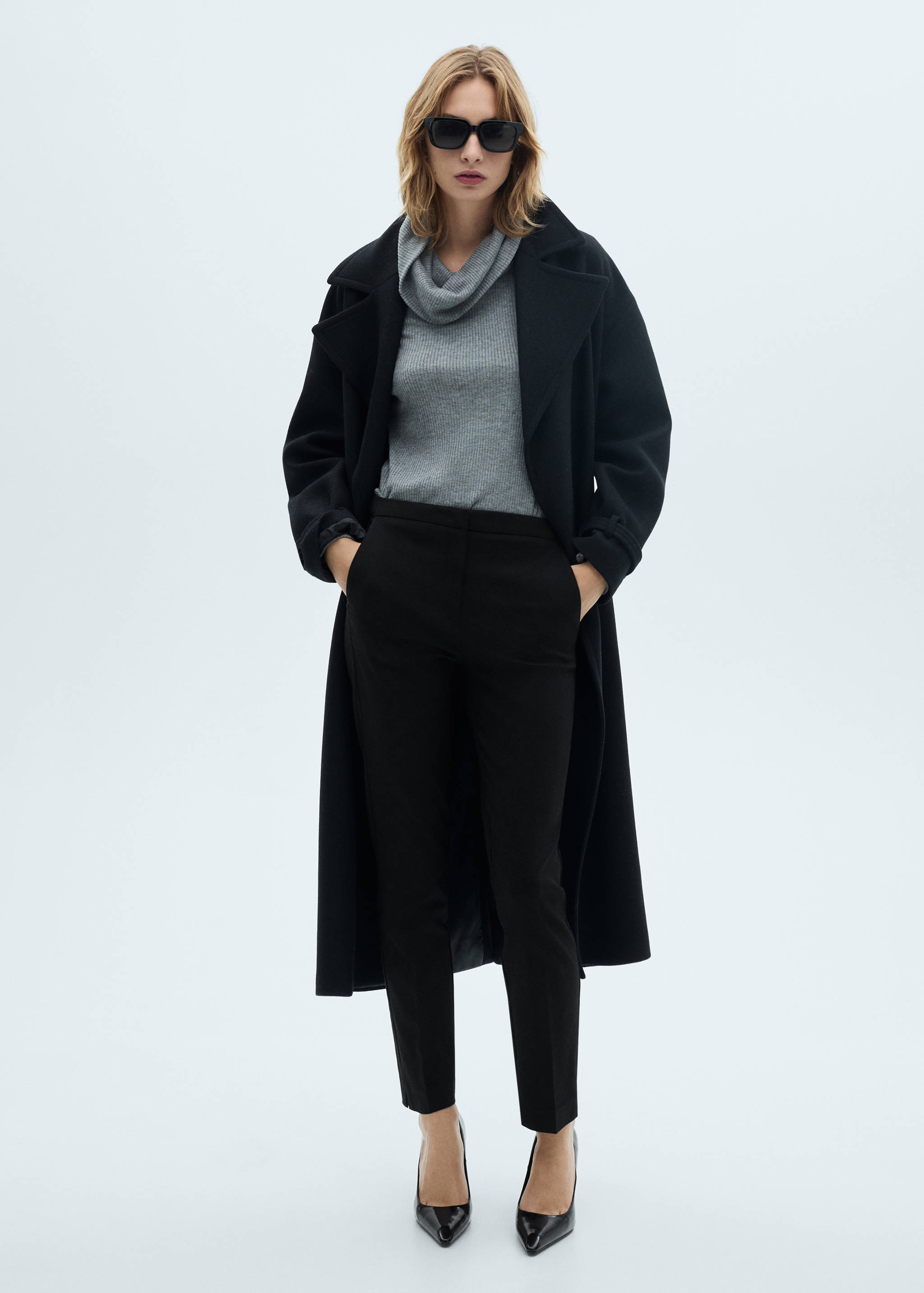 Pantalón pitillo crop - Plano general