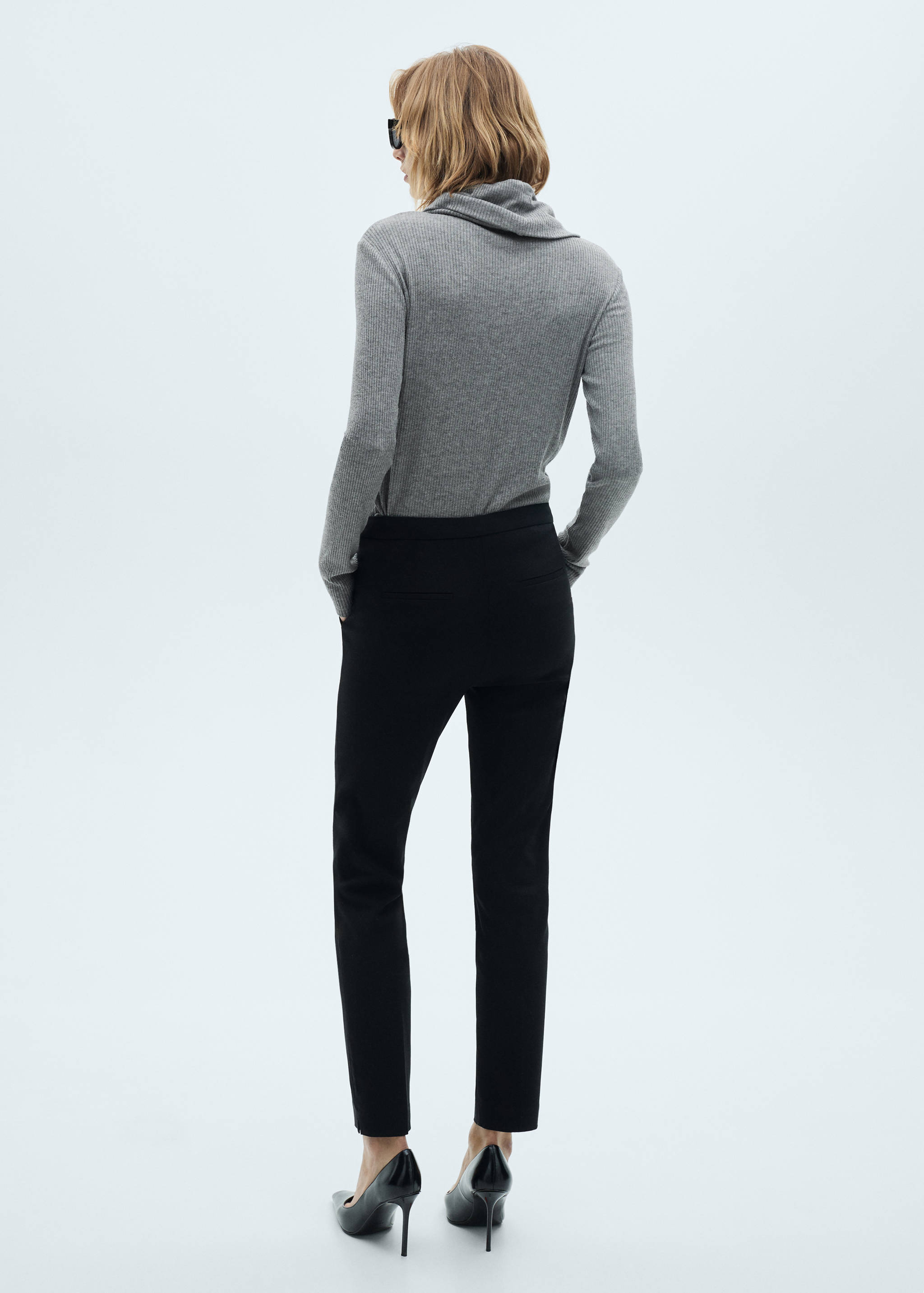 Pantalón pitillo crop - Reverso del artículo