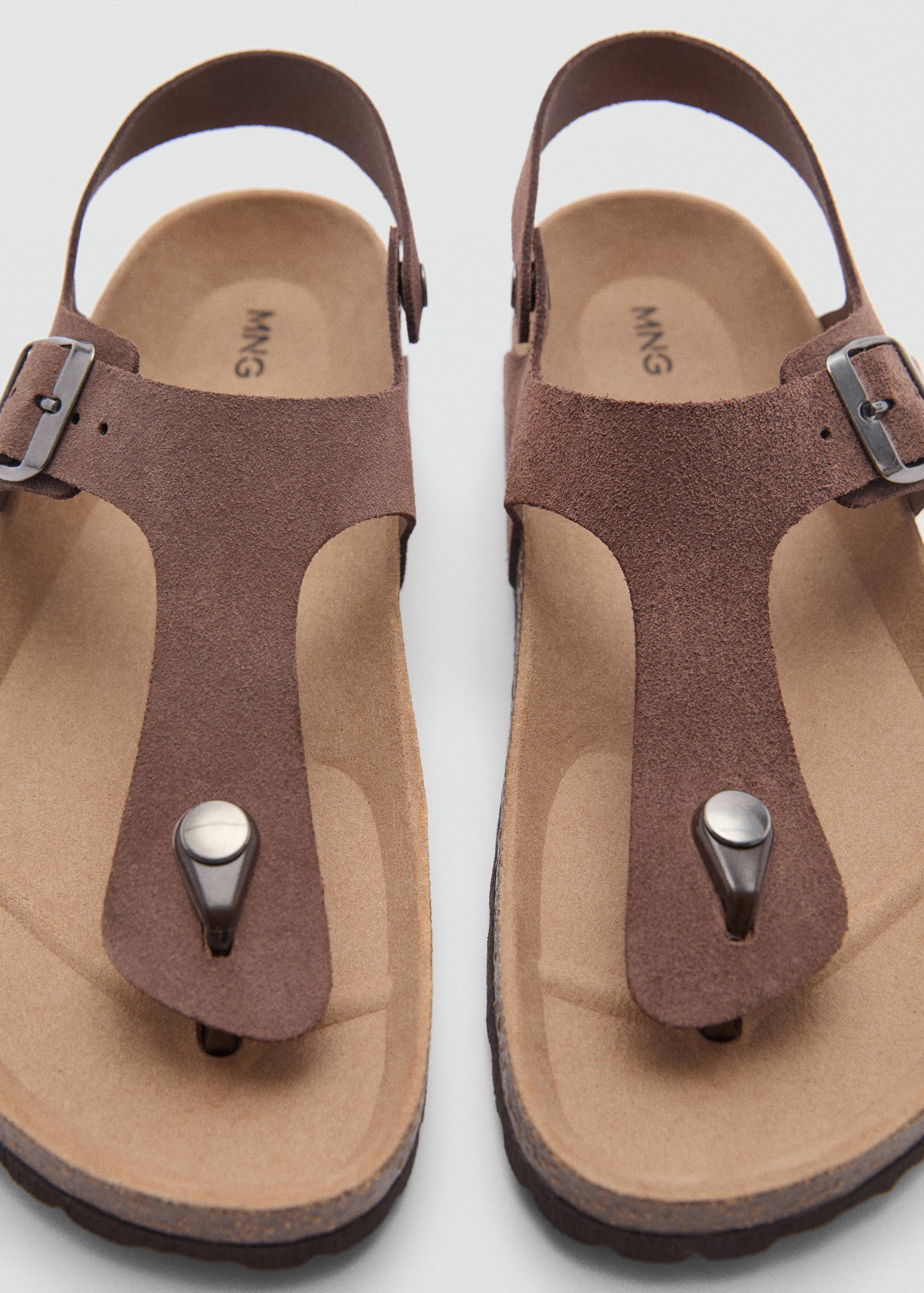 Leather sandals with straps - Details of the article 2