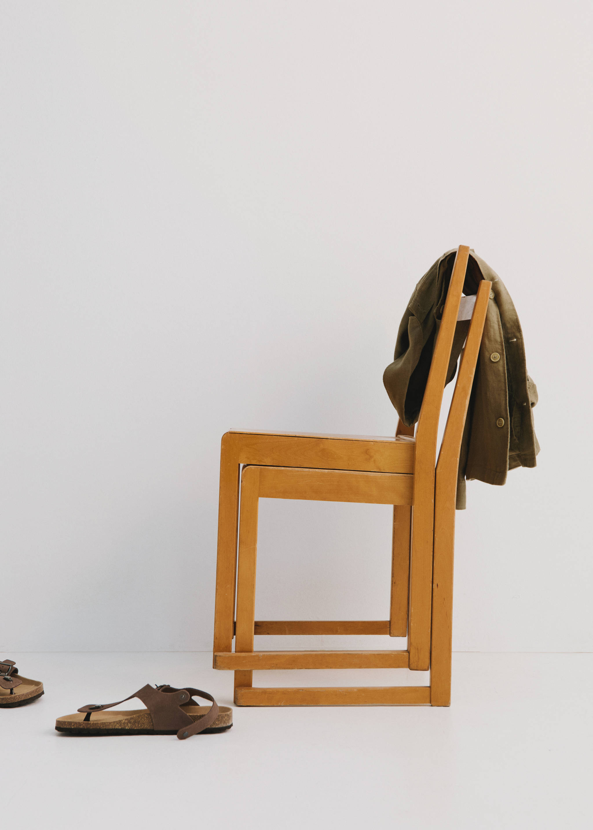 Leather sandals with straps - Details of the article 3