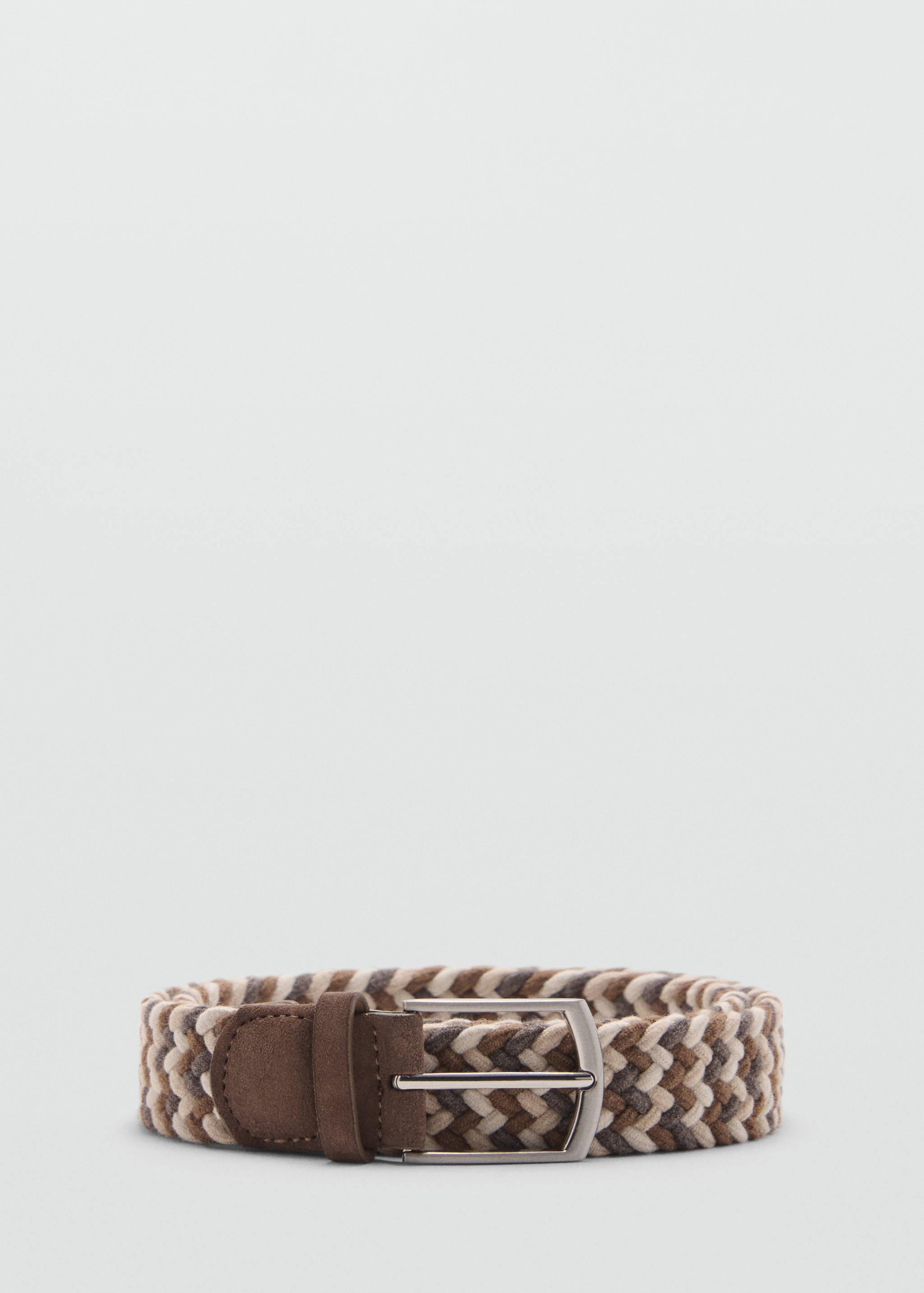 Cintura elasticizzata intrecciata colorata - Articolo senza modello