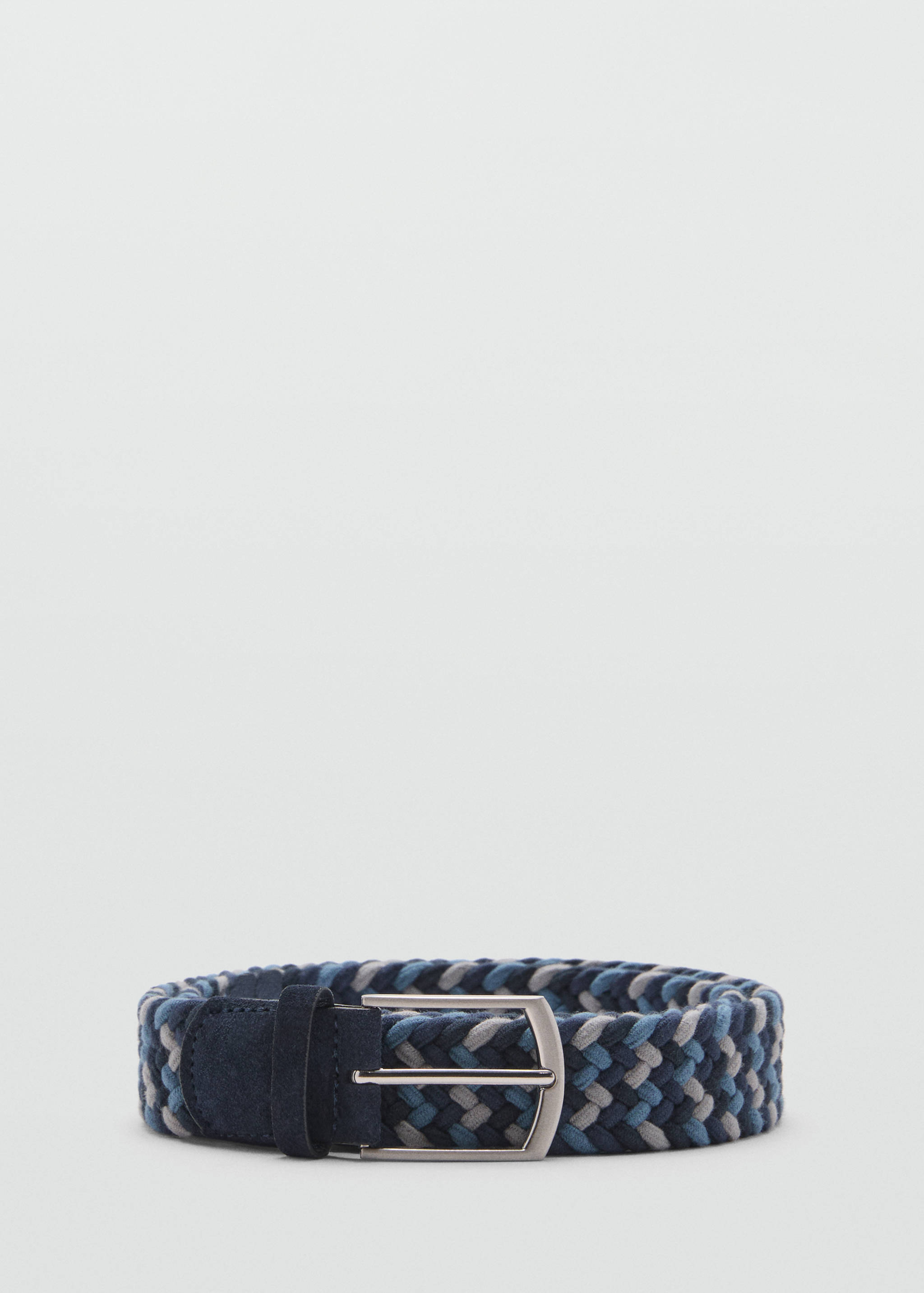 Braided elastic coloured belt - Article without model
