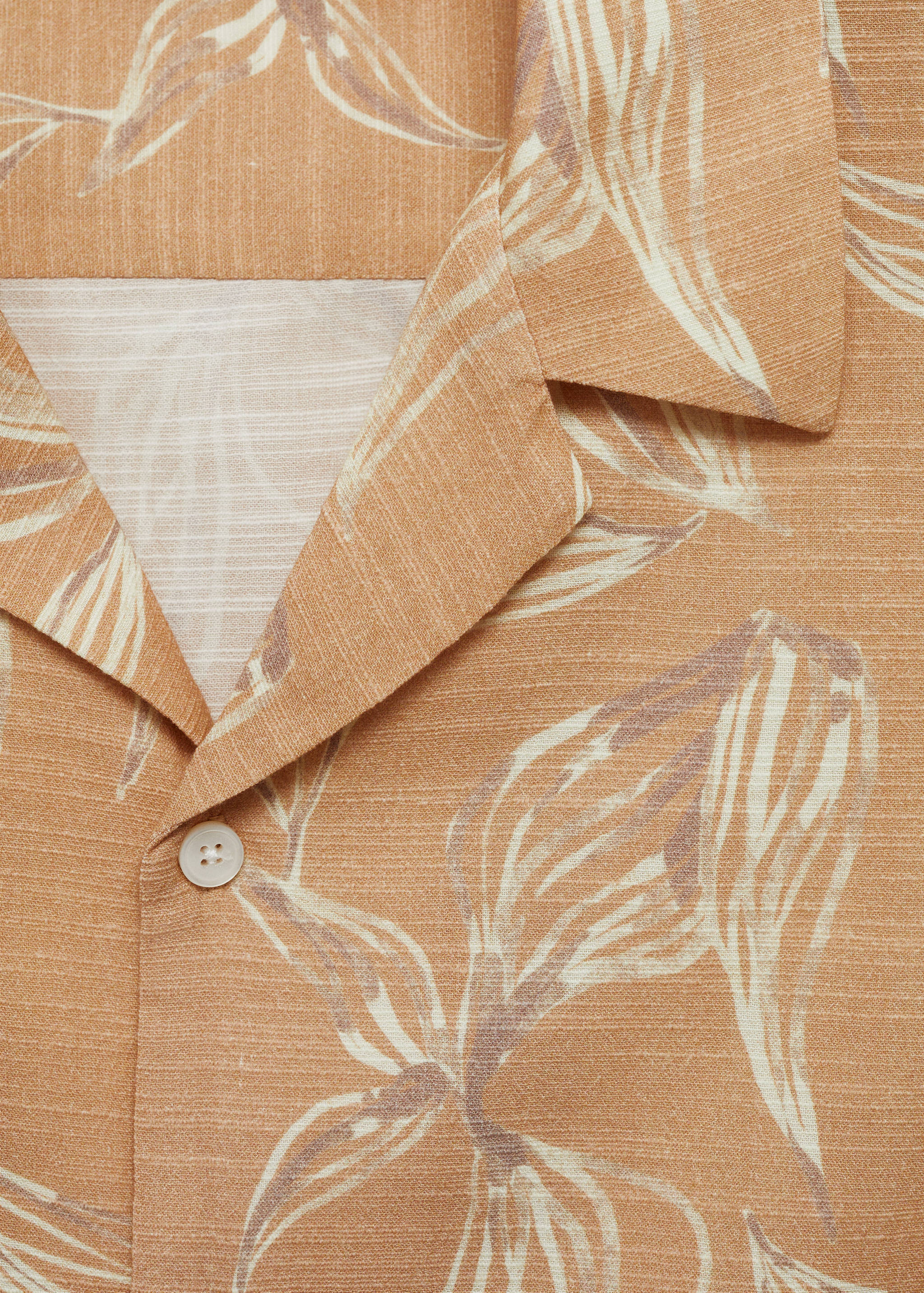 Løs skjorte med mønster, regular-fit - Artikkeldetalj 8