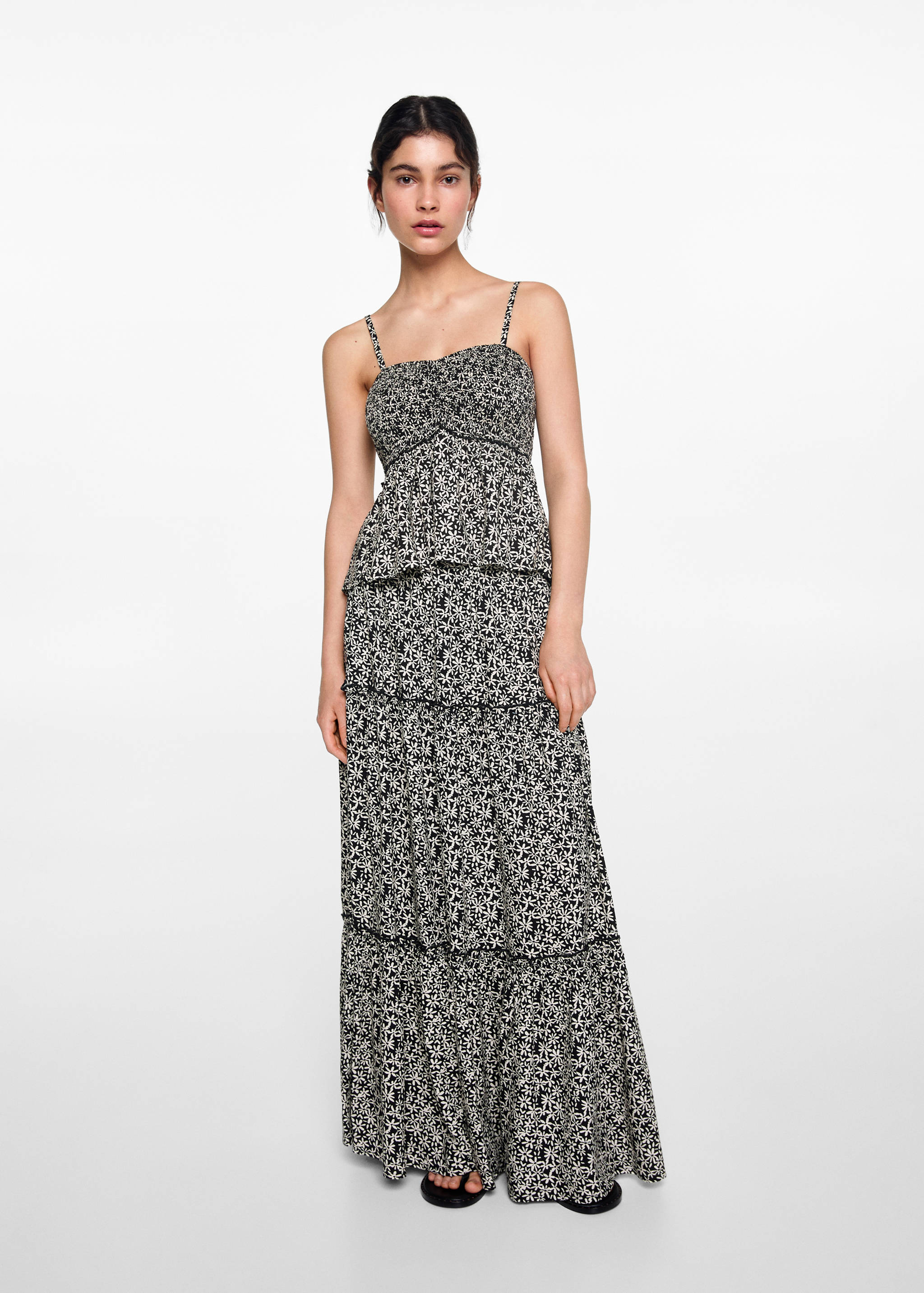 Top imprimé floral - Plan général